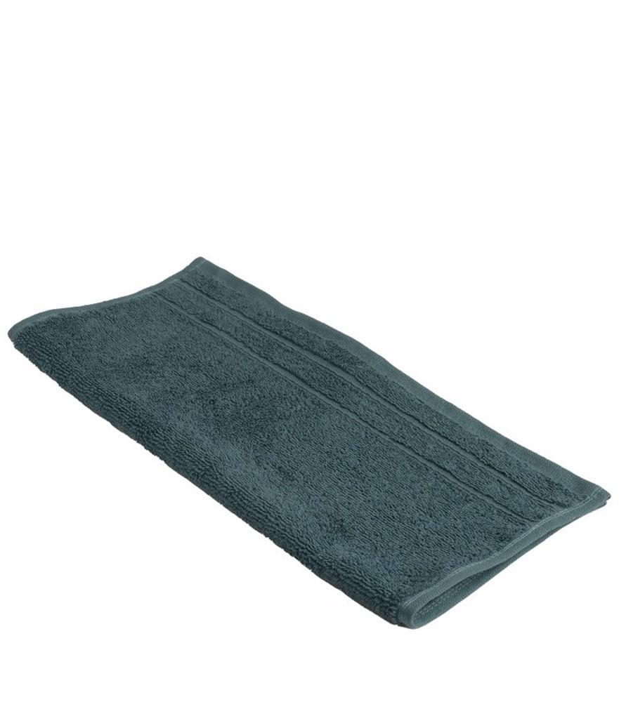 Seiftuch WEWO FASHION "9518S", blau (petrol), B:30cm L:30cm, Frottee, Waschlappen, Seiftuch, saugstark