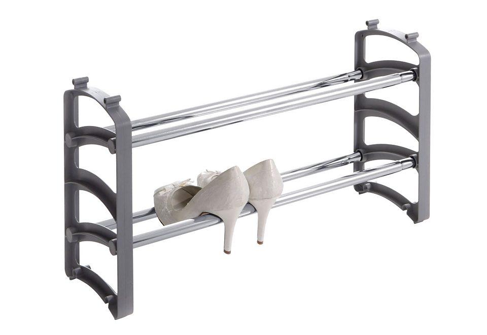 Schuhregal INOSIGN, grau, Regale, Schuhregal, 2 Stück