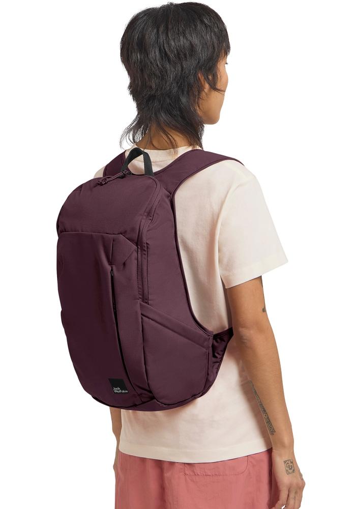 Daypack JACK WOLFSKIN "WAIMEA", amaranth, Rucksäcke, Damen, onesize, Obermaterial: 100% Polyester. Futter: 100% Polyester, Daypack