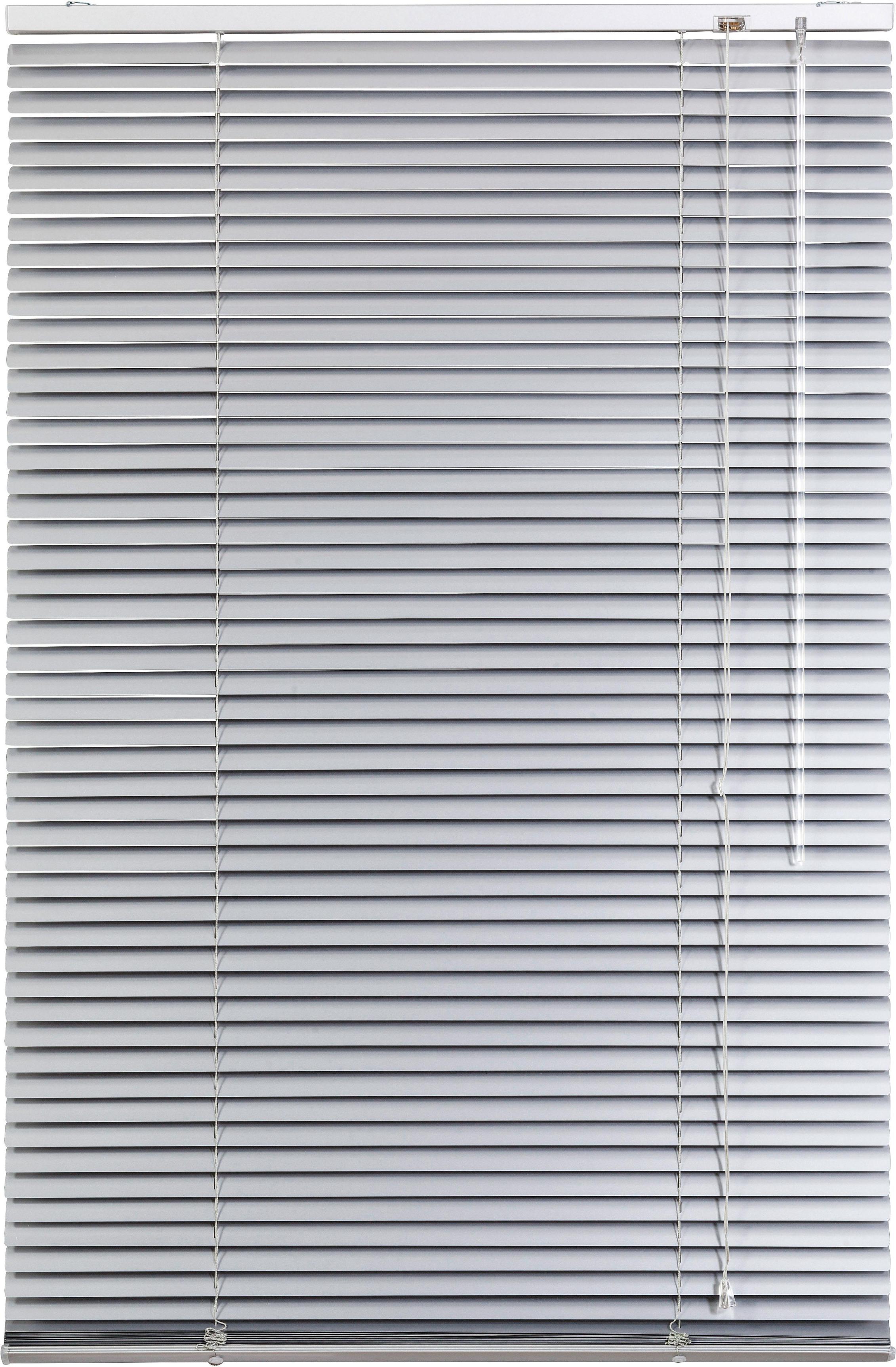 Jalousie LICHTBLICK ORIGINAL Gr. 8, silber (silberfarben), B:80cm H:220cm, Jalousien, Jalousie, Aluminium