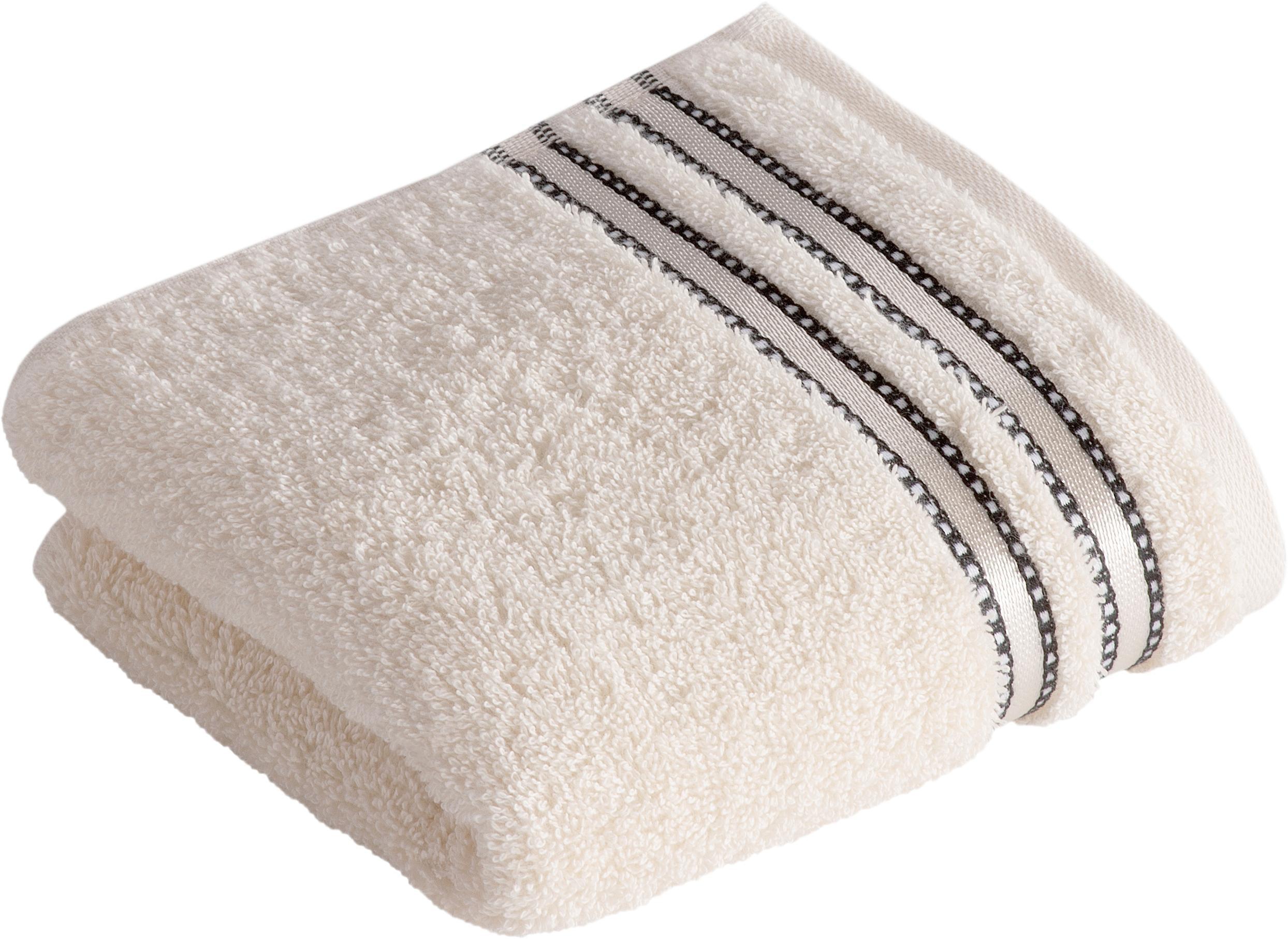 Seiftuch VOSSEN "Cult Deluxe", weiß, B:30cm L:30cm, Walkfrottee, Handtücher, Seiftuch, Waschlappen im Set, mit Glanzbordüre, VEGAN