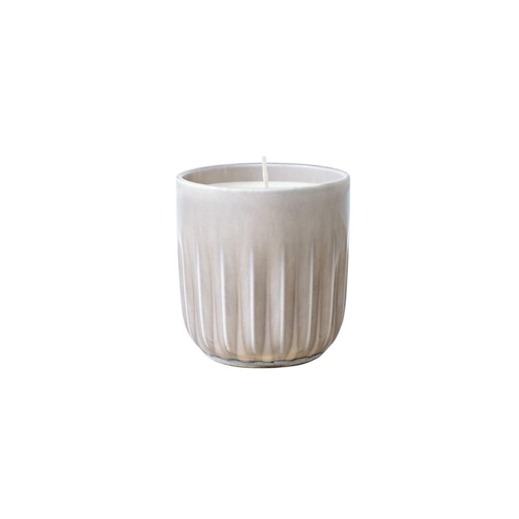 Duftkerze "Duftkerze Beach Vibes Perlemor Home Sand ø 8,5 x 9 cm beige", beige, LIKE. BY VILLEROY & BOCH, Kerzen, Duftkerze