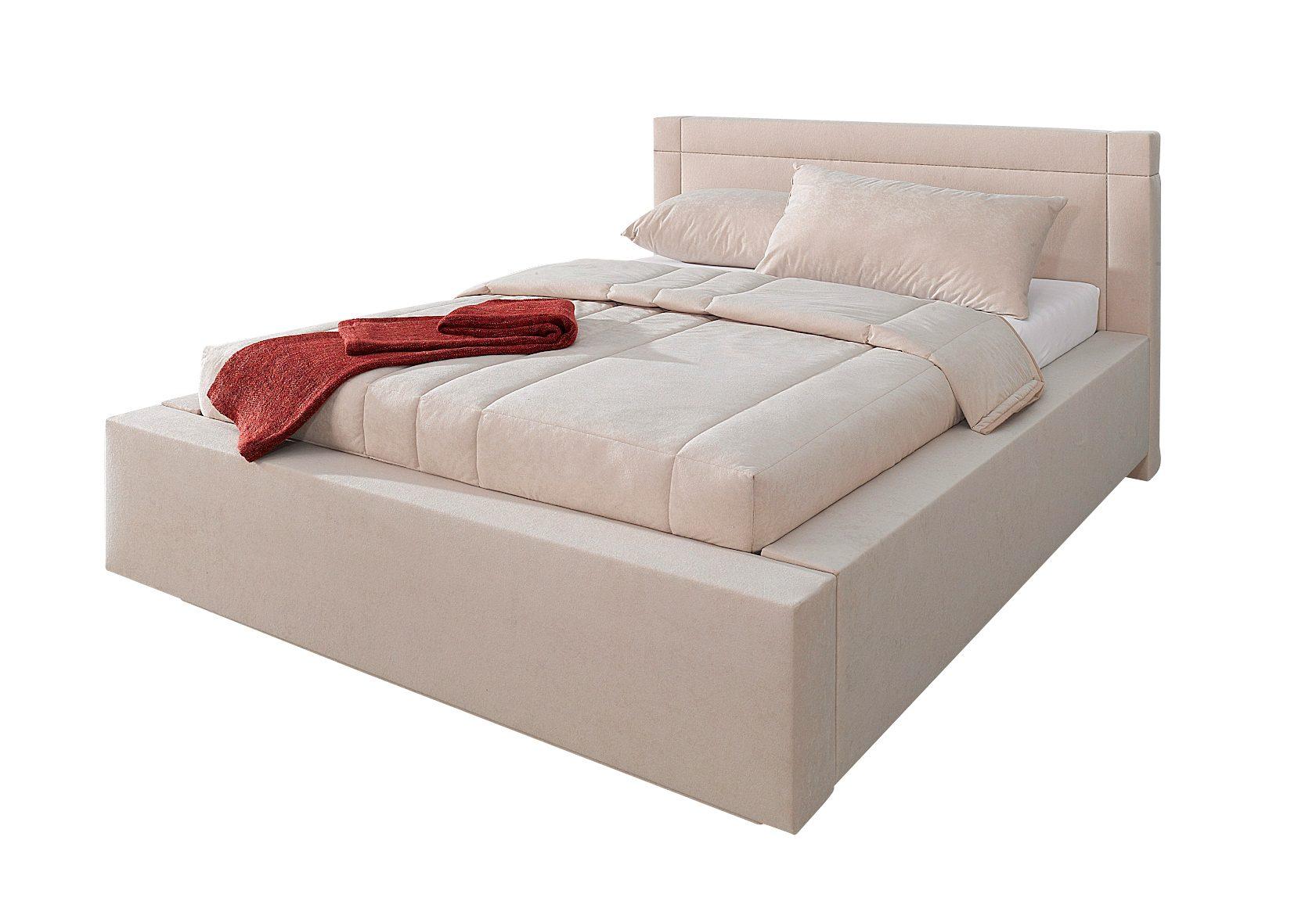 Tagesdecke, beige (sand), B:150cm L:220cm, Polyester, WESTFALIA SCHLAFKOMFORT, Tagesdecken, Tagesdecke