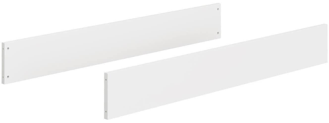 Umbauseiten PAIDI "YOLANDA für den Umbau vom Babybett zum Juniorbett", weiß (kreideweiß), B:139cm H:18,4cm T:1,8cm, Holzwerkstoff, Umbauseiten, Umbauseiten, Erweiterungs-Set Kinderbett 70x140cm in Weiß