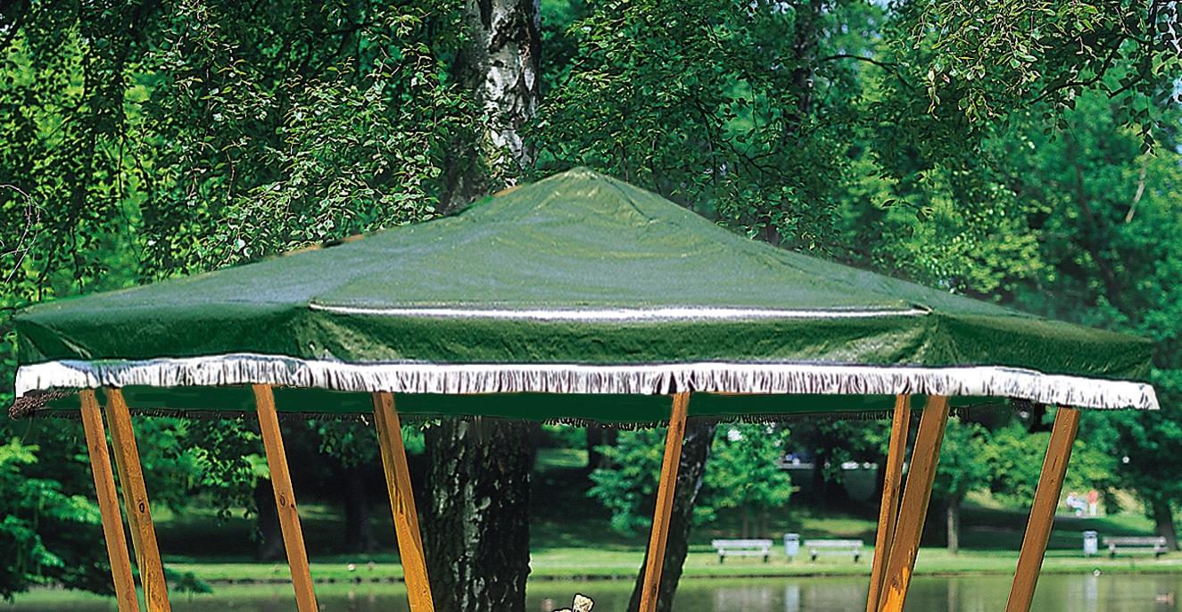 Pavillon-Ersatzdach PROMADINO "Rosenheim", beige (grün), Pavillondächer, Pavillon-Ersatzdach