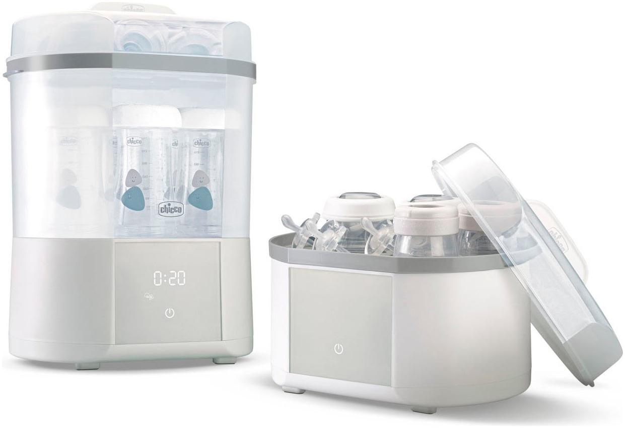 Dampfsterilisator CHICCO "Modularer Sterlisator mit Trocknungsfunkion", Baby, weiß, Sterilisatoren Dampfsterilisator, mit Trocknungsfunktion
