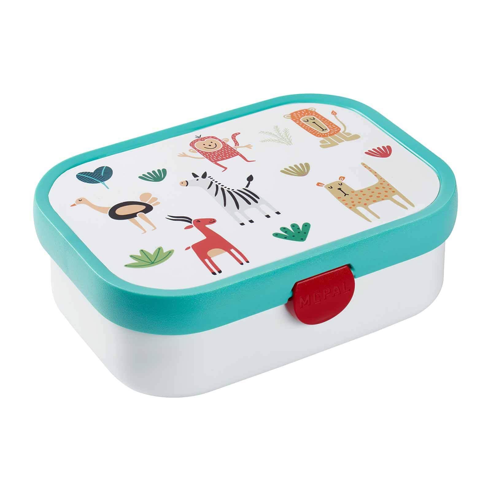 Lunchbox MEPAL "Brotdose Campus 700 ml", bunt (animal friends), Lebensmittelaufbewahrungsbehälter, Lunchbox