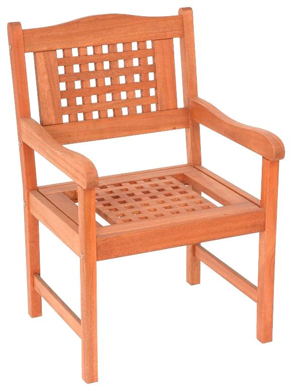 Gartensessel MERXX "Lima", braun, B:58cm H:90cm T:58cm, Sessel, Gartensessel, Eukalyptusholz, braun