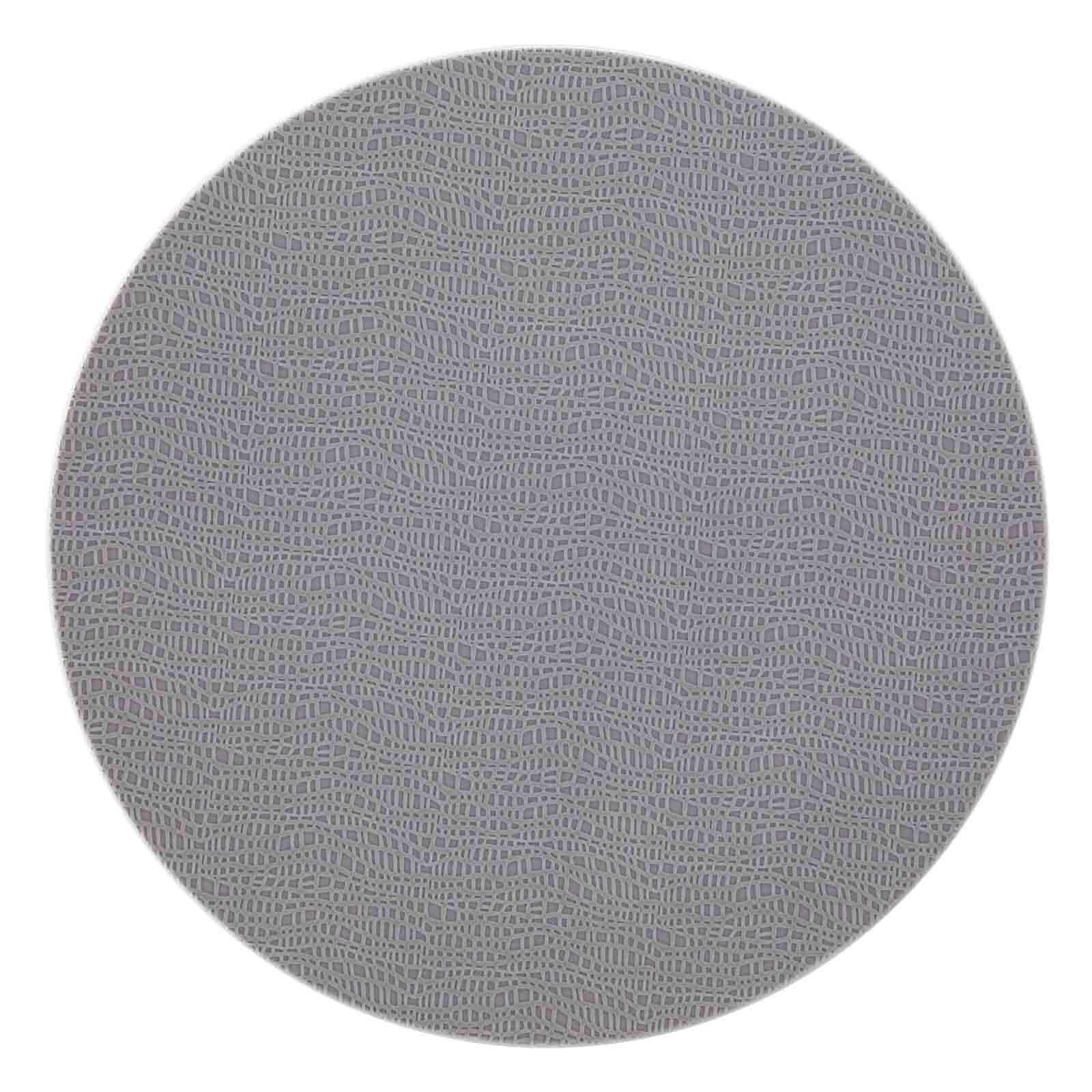 Servierplatte SELTMANN WEIDEN "Servierplatte Life Fashion ø 33 cm", grau (elegant grau), L:33,3cm, Porzellan, Servierplatten, Servierplatte