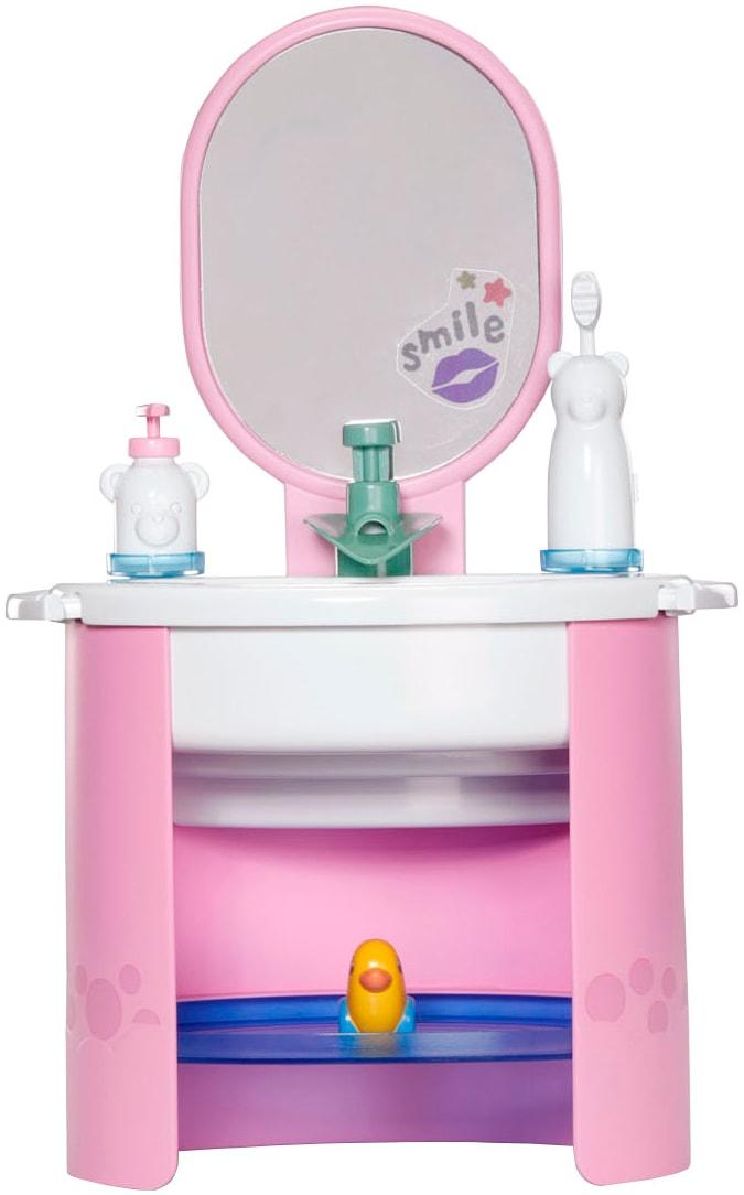 Puppenwaschtisch BABY BORN "Handwaschbecken", rosa, Puppenmöbel, KinderB:27cm H:41cm T:20cm, Puppenwaschtisch, B:27cm H:41cm T:20cm