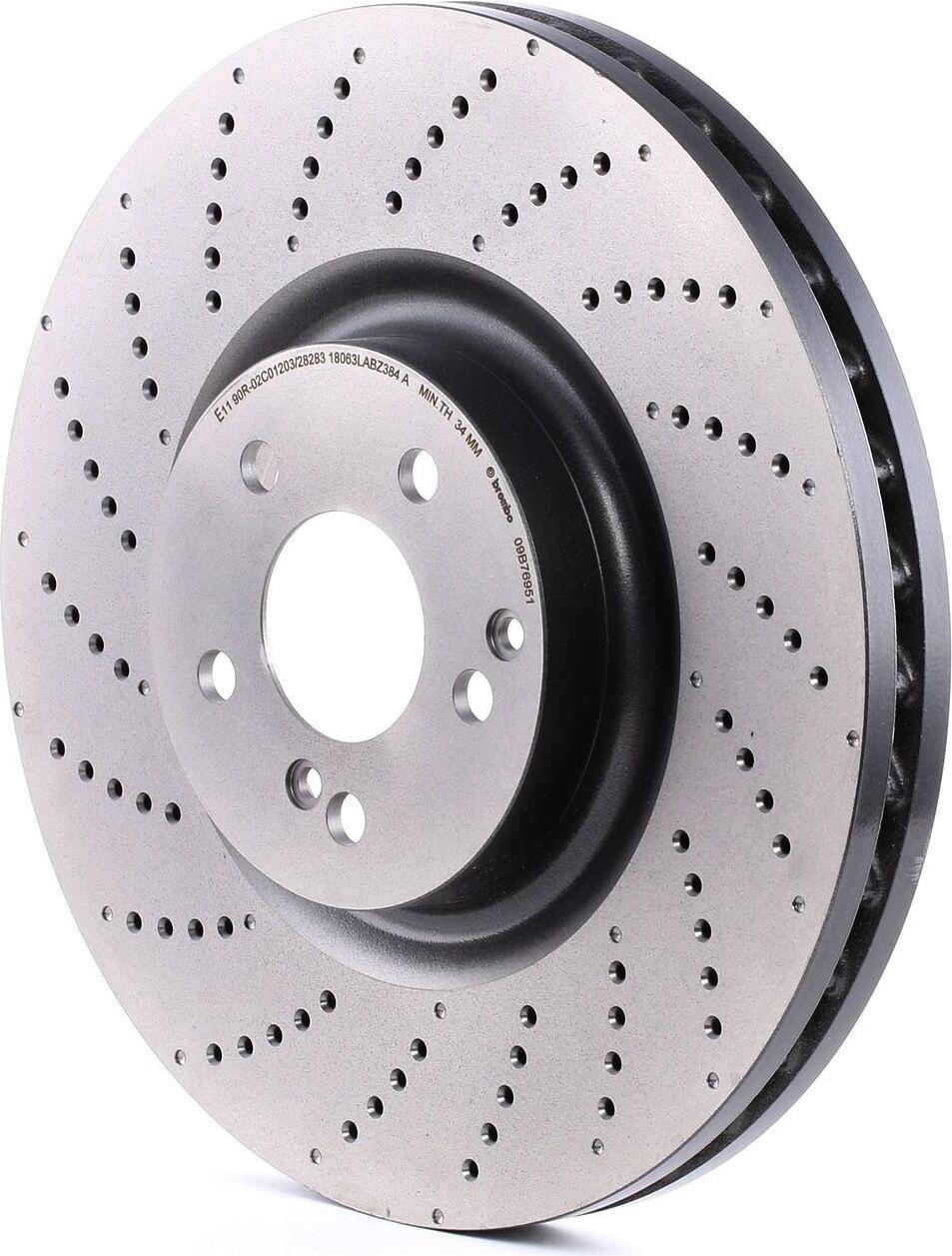 Bremsscheibe Brembo 09.B769.51