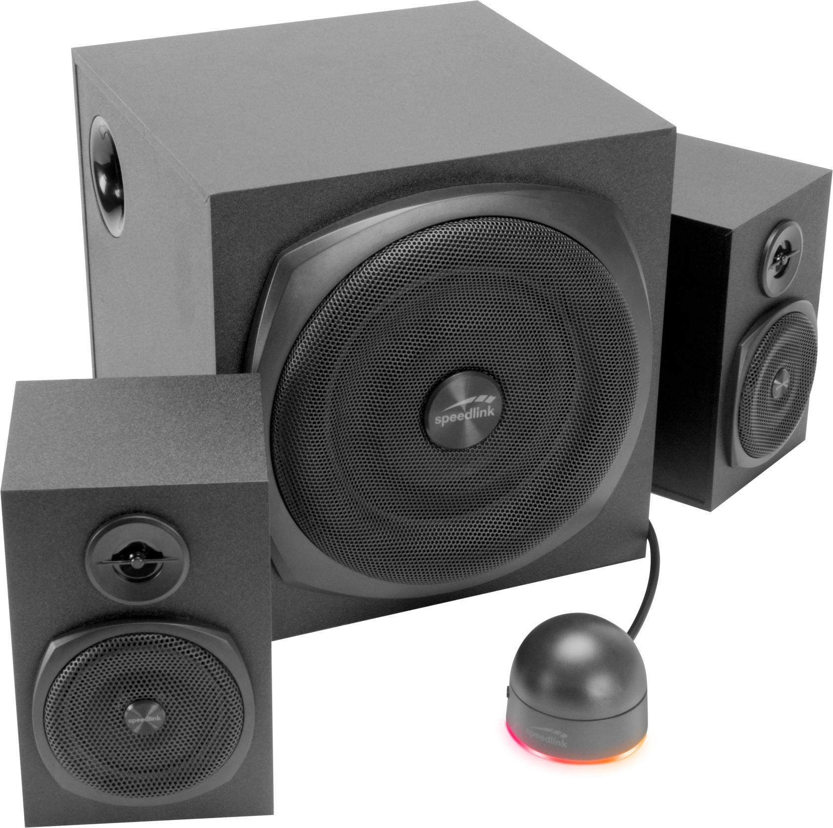 Speedlink Lautsprecher Gravity Lt, 2.1 Subwoofer System Sw Retail