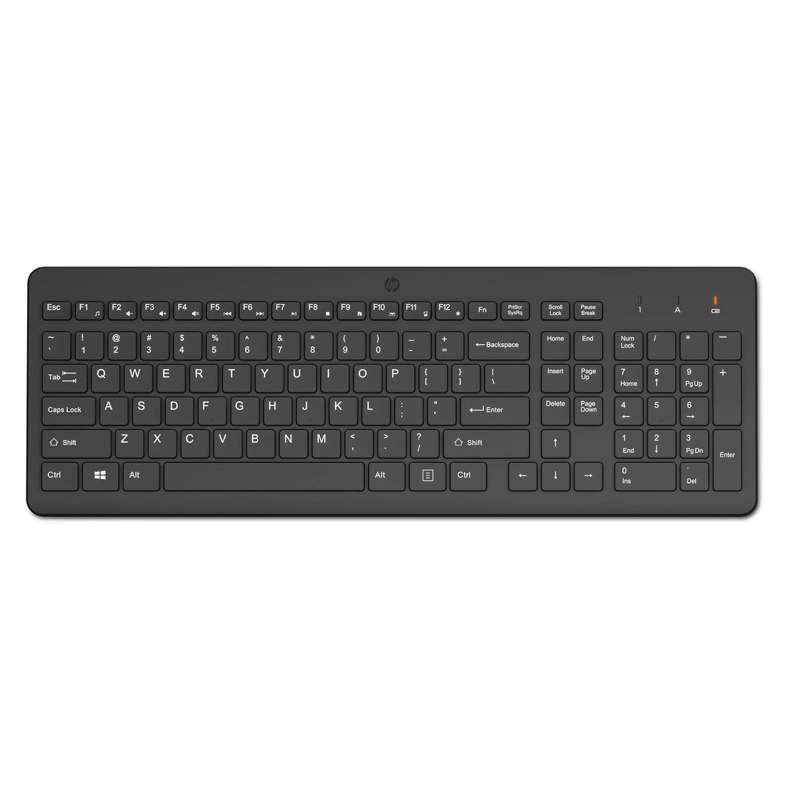 Hp 220 Wireless Keyboard Tastiera Rf Wireless Nero