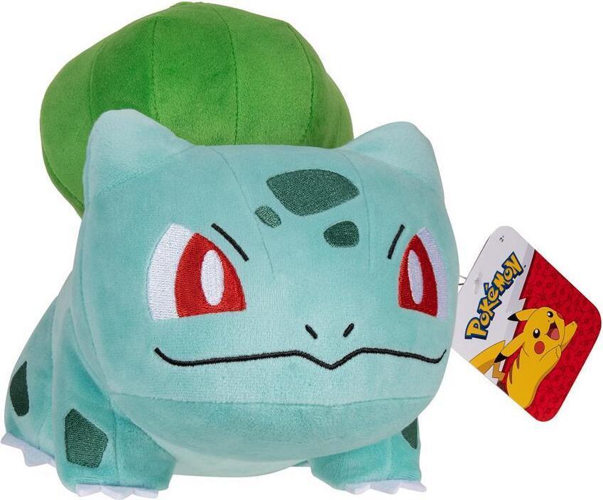 PokéMon - Figura Di Peluche - Bisasam - Ammiccante - Circa 30 Cm