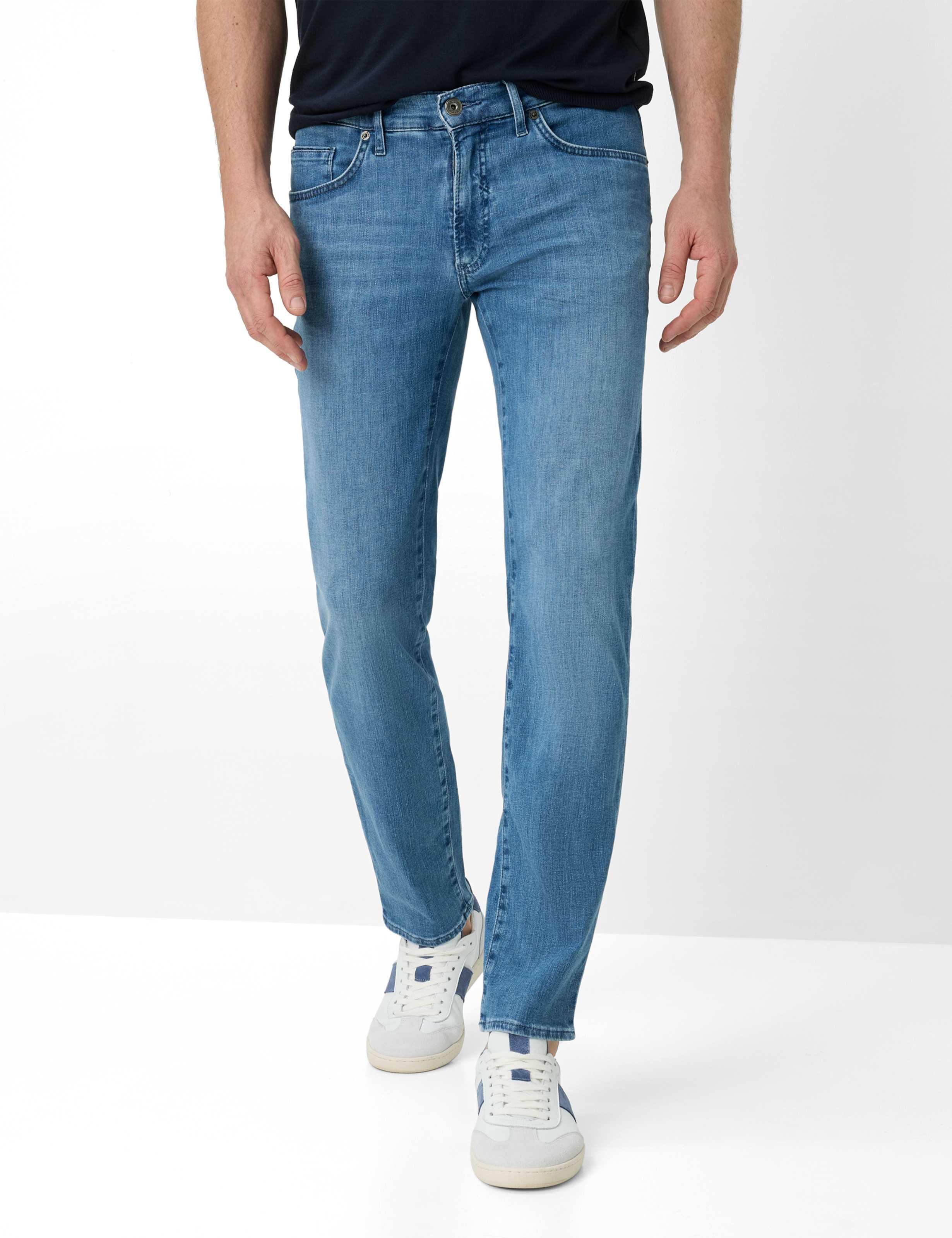 Brax Herren Five-Pocket-Hose Style CHUCK REGULAR BLUE USED, denim blau, Gr. 42/34