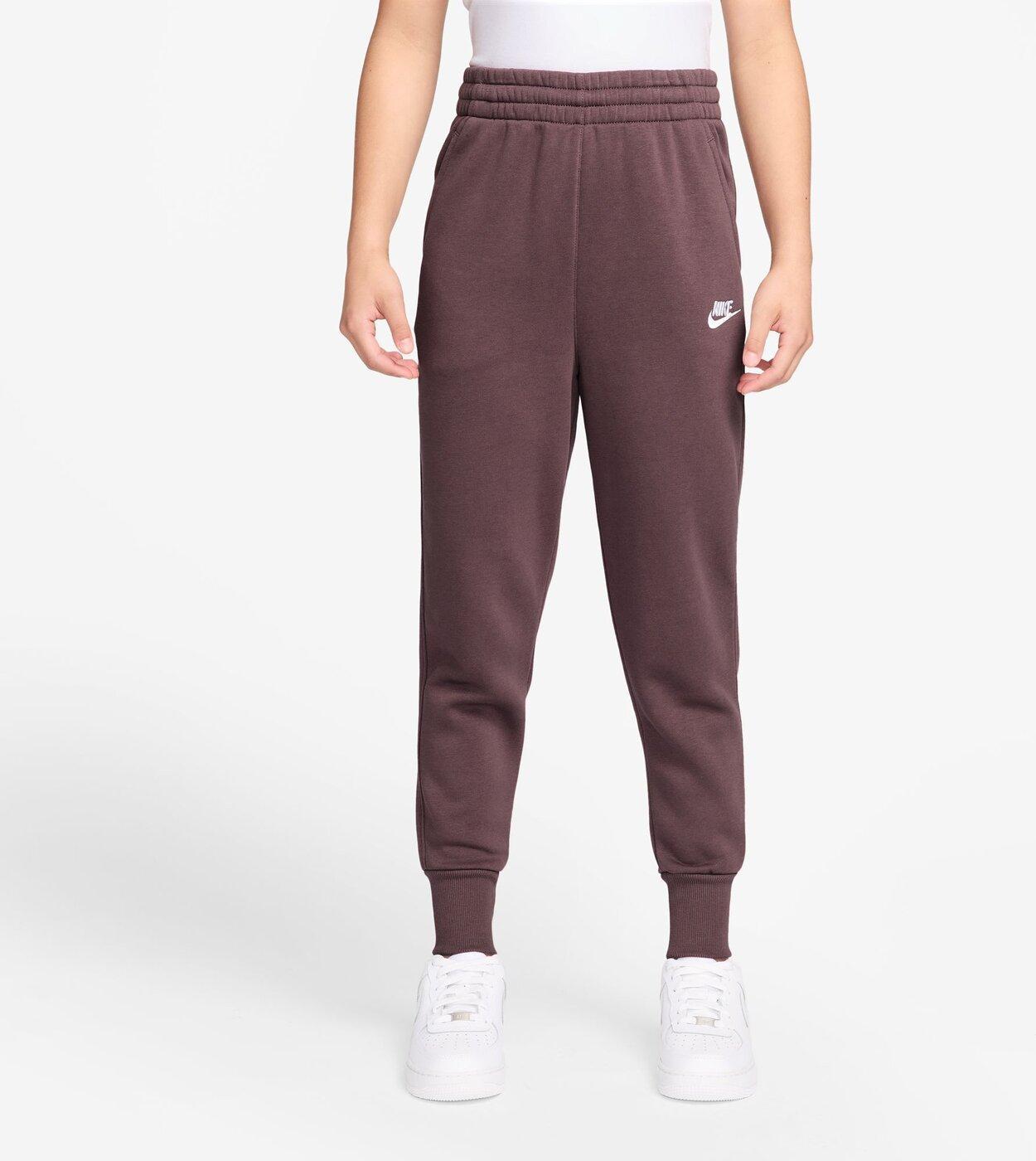 Nike G Nsw Club Flc Hr Ftd Pnt Lbr Barely Grape/Bright Crimson-Bl Barely Grape/Bright Crimson-Bl M