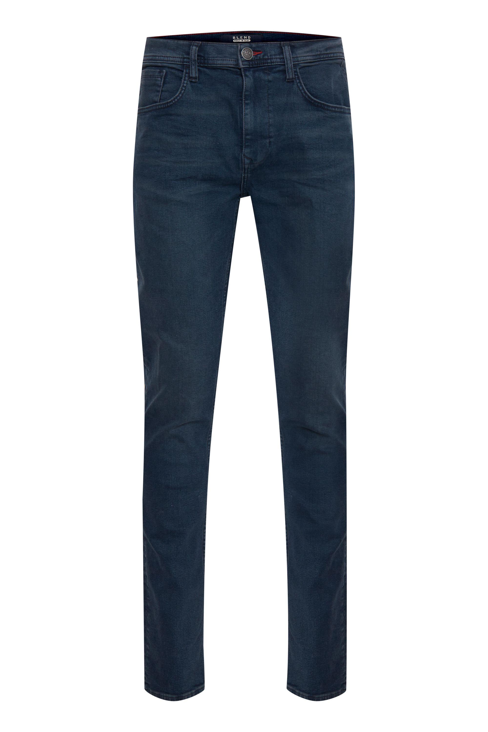 5-Pocket-Jeans Blend "5-Pocket-Hose Bhtwister", Herren, Gr. 30, LäNge 32, Schwarz (Denim Schwarz Blau), Obermaterial: 98% Baumwolle Co. 2% Elasthan El., Hosen 5-Pocket-Jeans