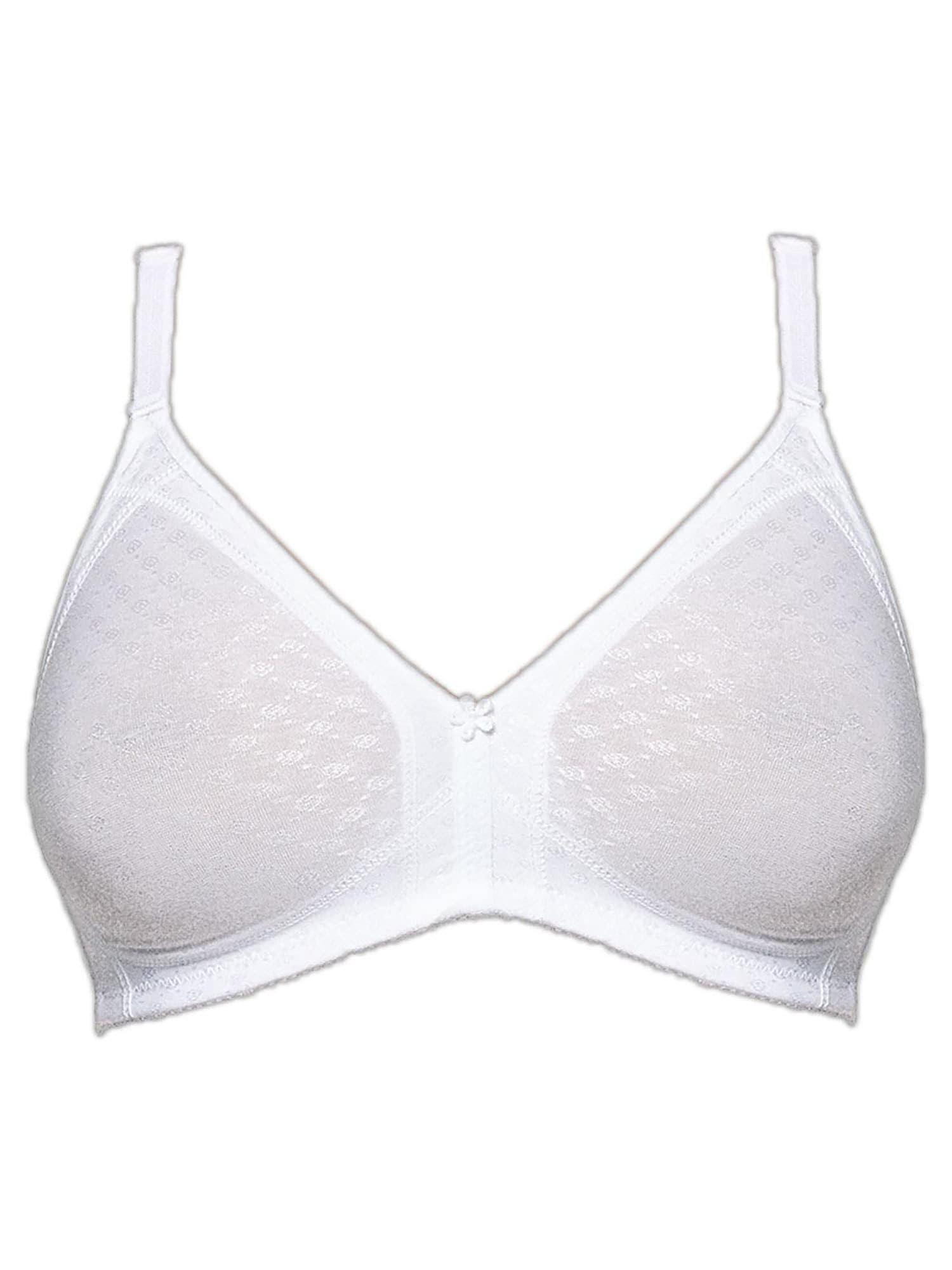 BüGelloser Bh Susa "Bh Ohne BüGel Topsy", Damen, Gr. 75, Cup E, Weiß, Stoff, Obermaterial: 40% Baumwolle Co. 30% Polyamid Pa. 30% Elasthan El., Bhs