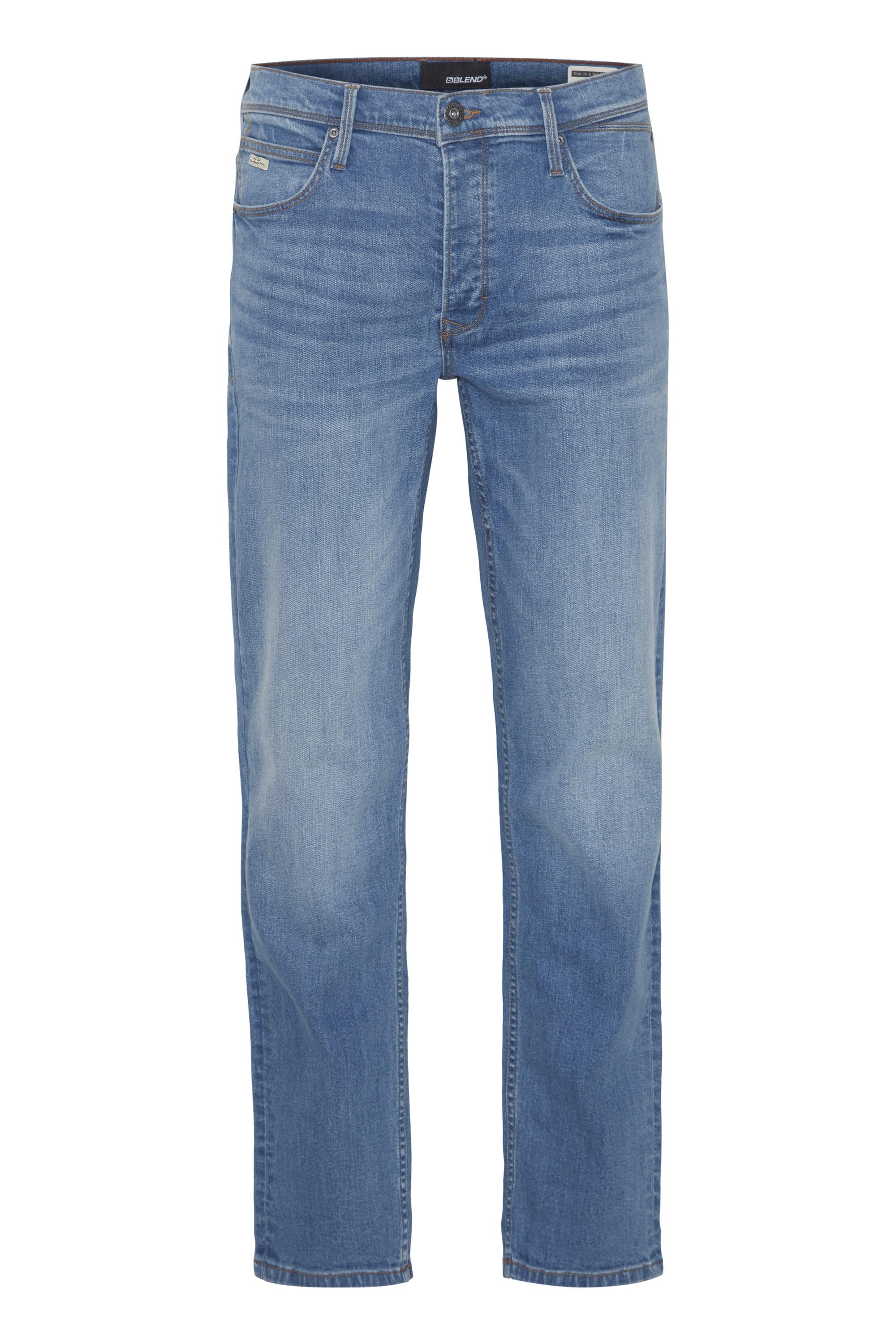 Bequeme Jeans Blend "Bequeme Jeans Bhrock", Herren, Gr. 32, LäNge 34, Blau (Light Blau), Obermaterial: 98% Baumwolle Co. 2% Elasthan El., Jeans