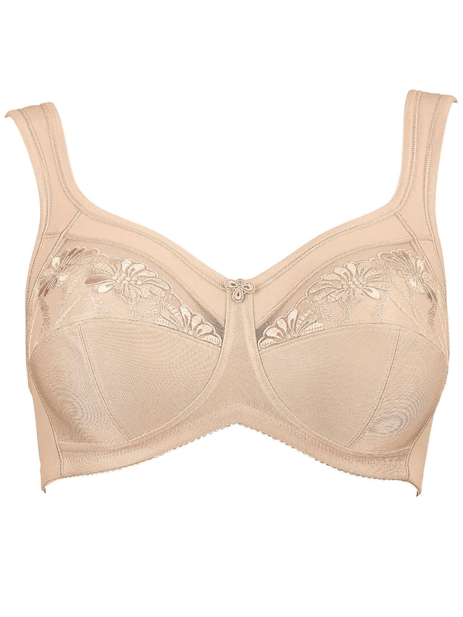 Entlastungs-Bh Anita "Entlastungs Bh Safina", Damen, Gr. 90, Cup G, Beige (Sand), Obermaterial: 50% Polyamid Pa. 25% Polyester Pes. 10% Elasthan El. 10% Viskose Cv. 5% Baumwolle Co., Bhs Entlastungs-Bh