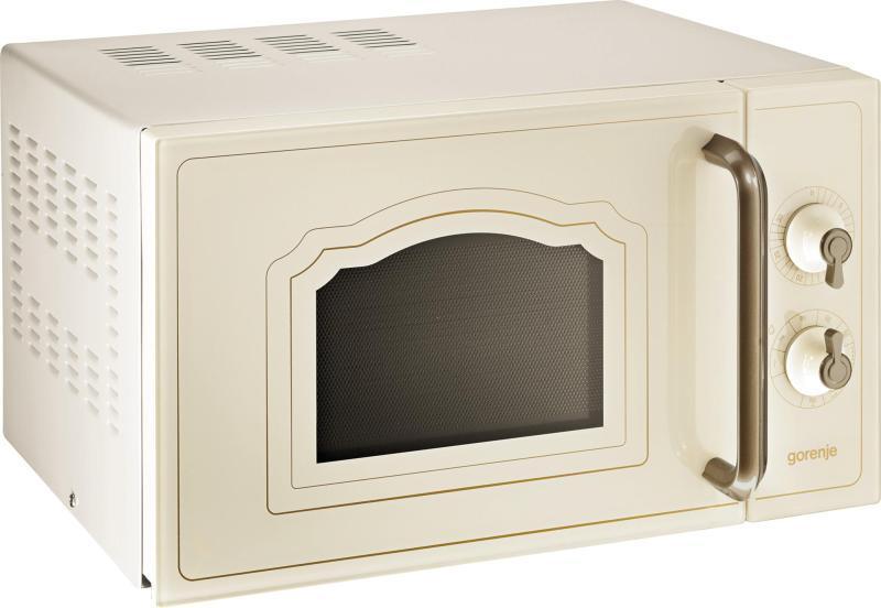 Forno A Microonde Gorenje Con Grill, 700/800 W, 20 L, 5 Livelli, Avorio MO4250CLI
