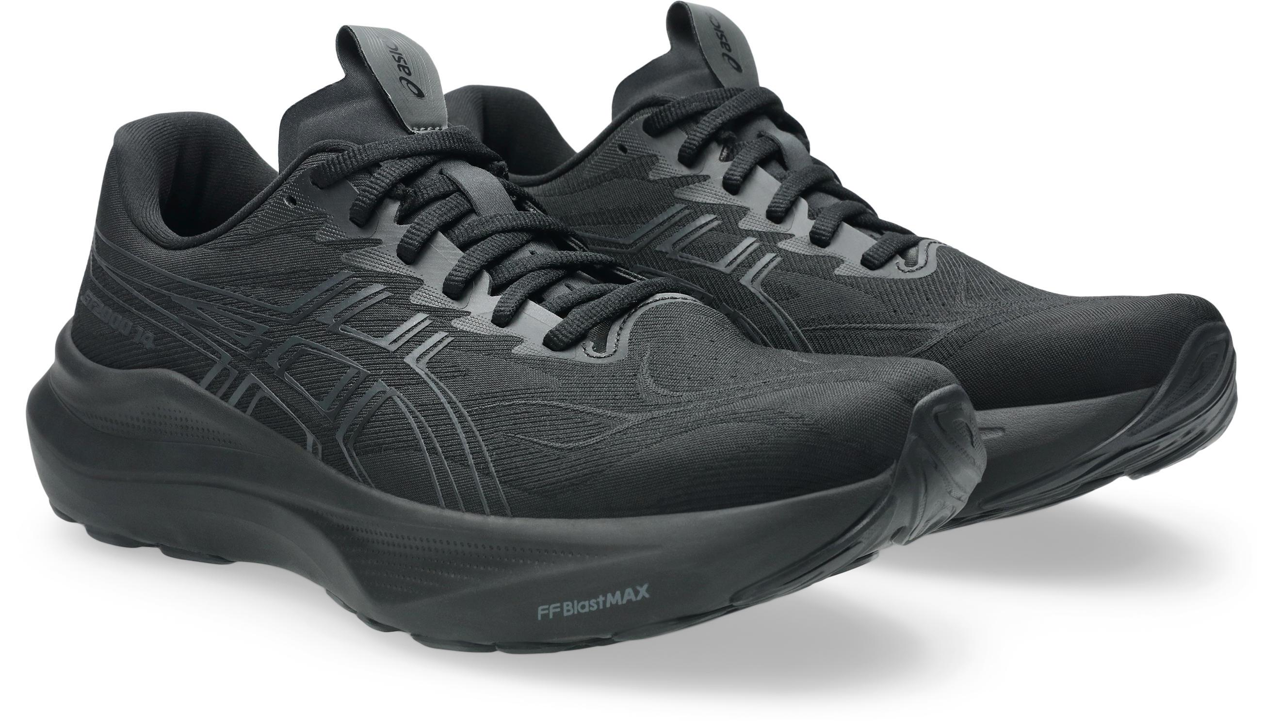 Laufschuh Asics "GT-2000 14", Herren, Gr. 42,5, Schwarz, Graphite Grau, Textil, Schuhe Laufschuh, FüR Mehr StabilitäT