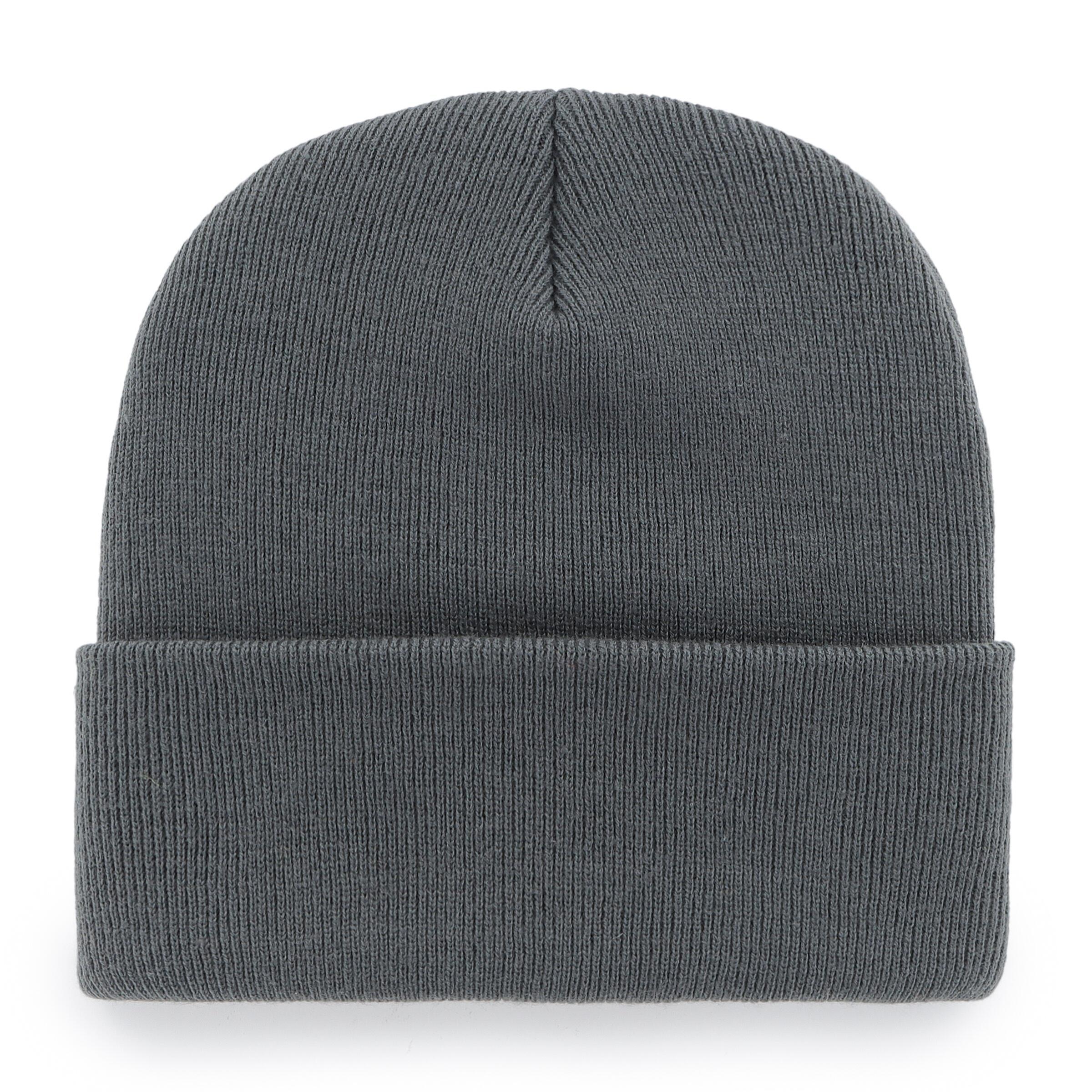 Mlb New York Yankees '47 Cappello Cappello Di Lana Beanie Knit Hat Cuffed 195000598531 Haymaker Charcoal