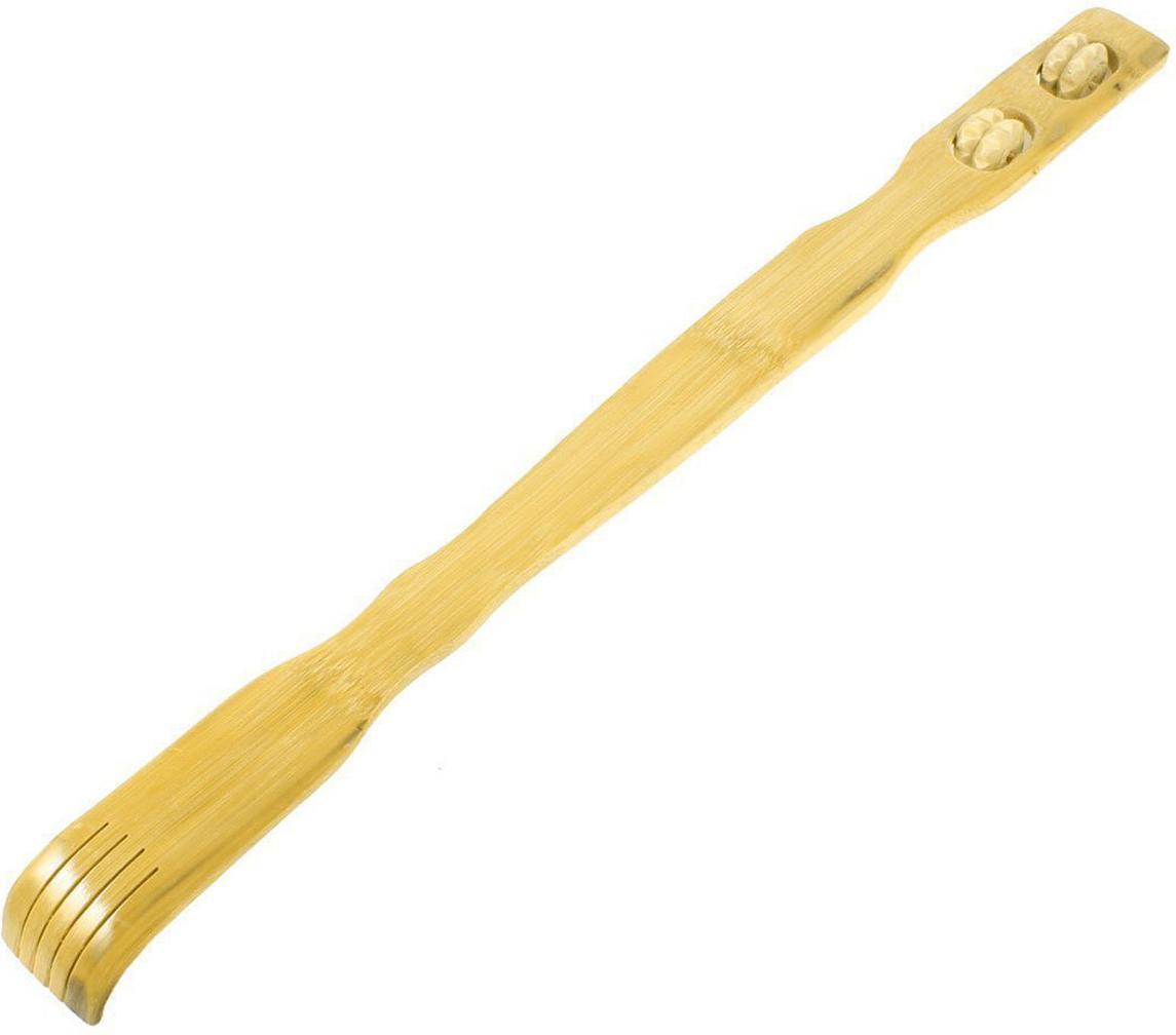 Raschietto Per La Schiena - Raschietto In Legno Per La Schiena - Lunghezza 47 Cm Con Ruote Massaggianti - Massaggio Per La Schiena