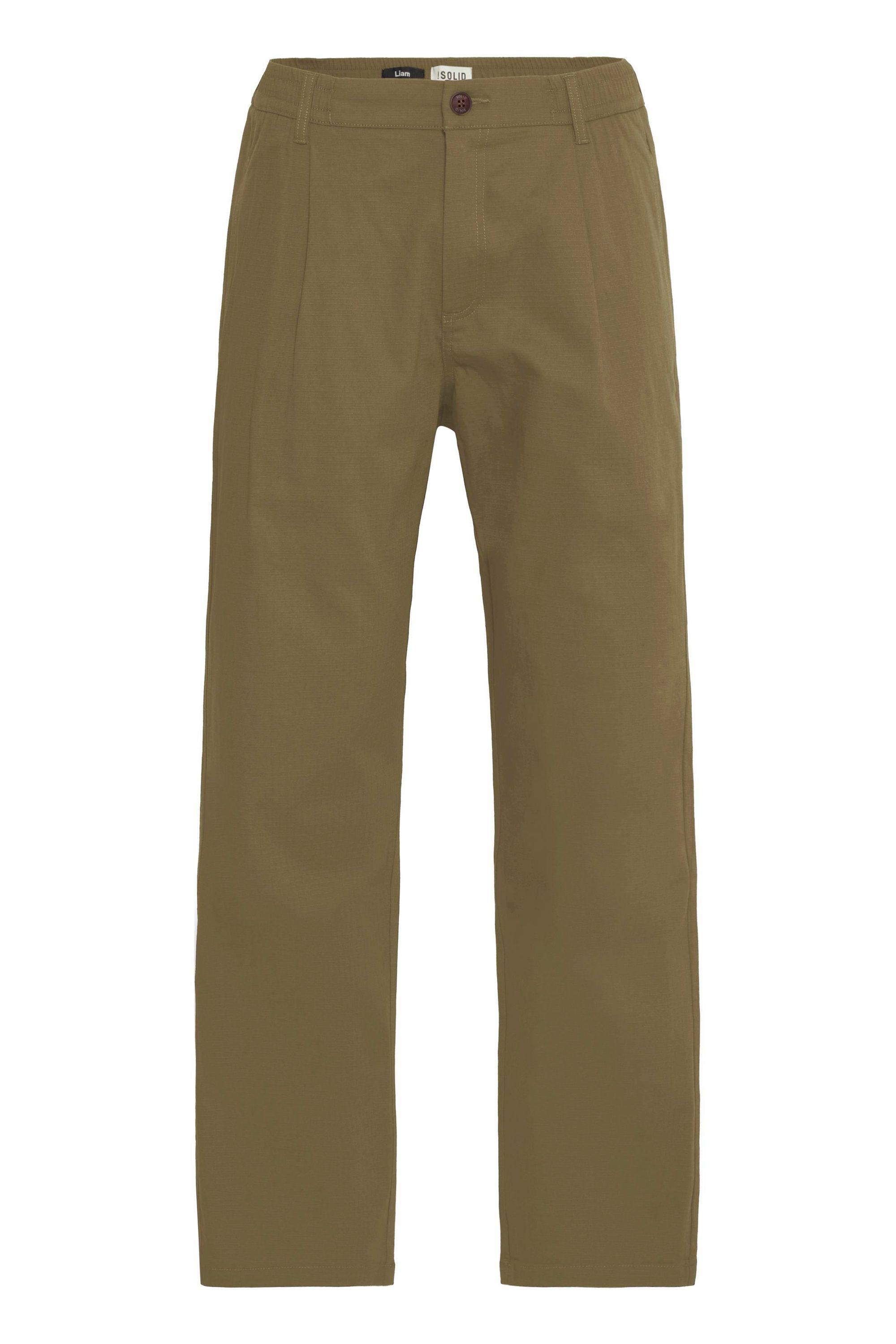 Chinohose Solid "Chinohose Sdliam", Herren, Gr. Xxl, N-Gr, GrüN (Ivy GrüN), Obermaterial: 98% Baumwolle Co. 2% Elasthan El., Hosen Chinohose