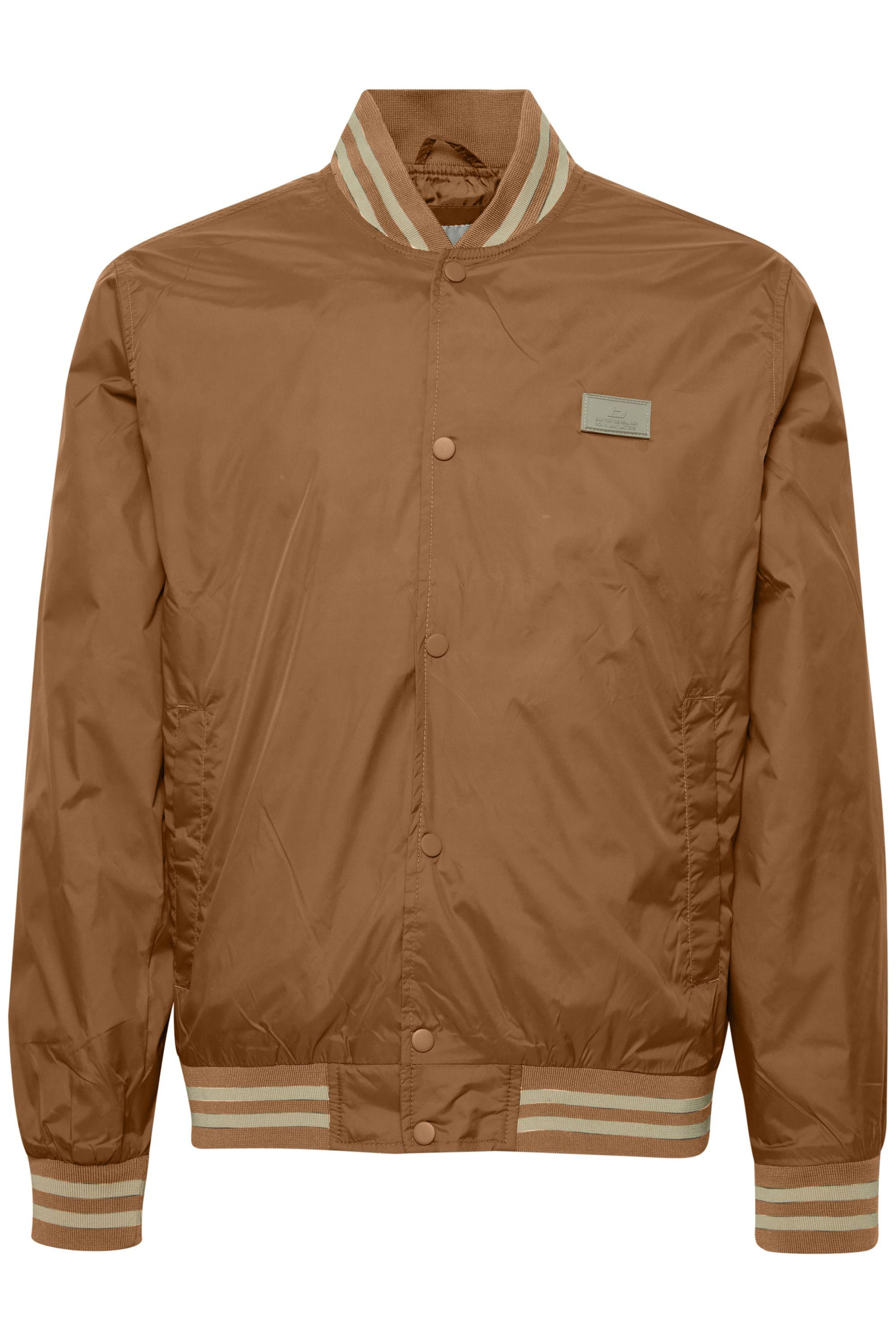 Collegejacke Blend "Collegejacke Bhouterwear", Herren, Gr. Xxl, Braun (Otter), Obermaterial: 100% Nylon Ny., Jacken Collegejacke