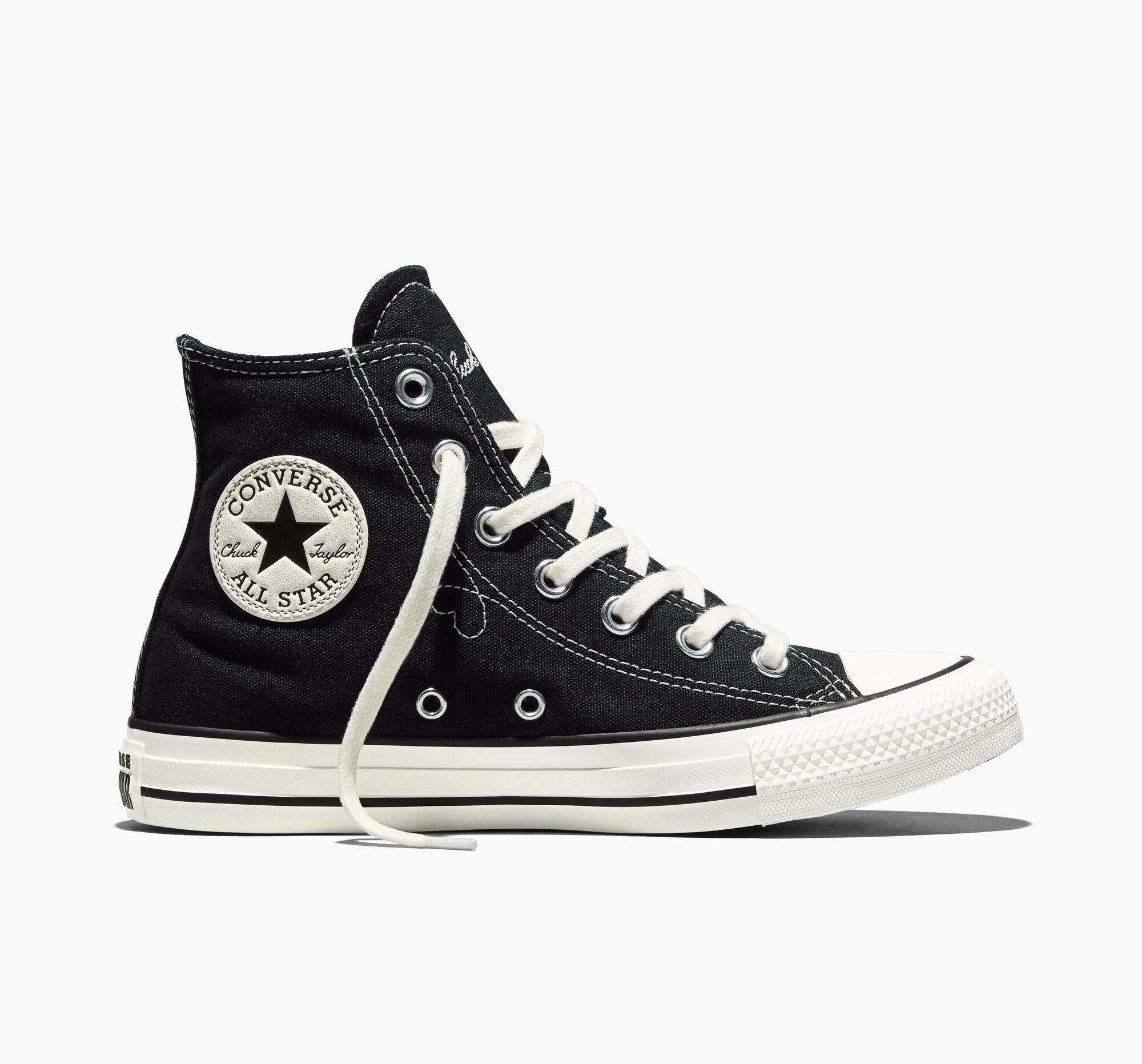 Sneaker Converse "Chuck Taylor All Star", Damen, Gr. 36, Schwarz, Egret, Days Ahead, Textil, Schuhe Sneaker, Valentine Love Edition