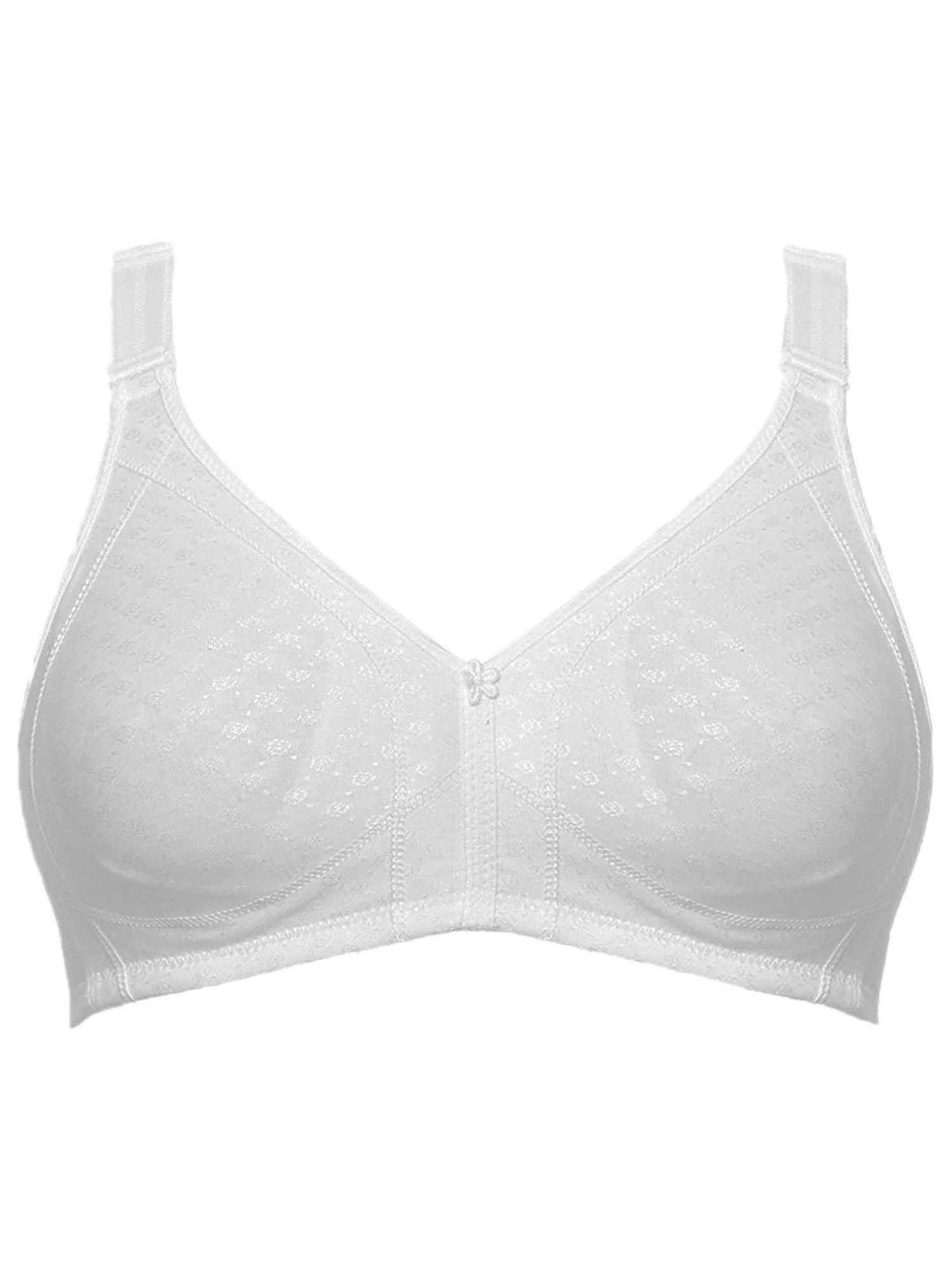 BüGelloser Bh Susa "Bh Ohne BüGel Topsy Plus", Damen, Gr. 90, Cup F, Weiß, Stoff, Obermaterial: 40% Baumwolle Co. 30% Polyamid Pa. 30% Elasthan El., Bhs