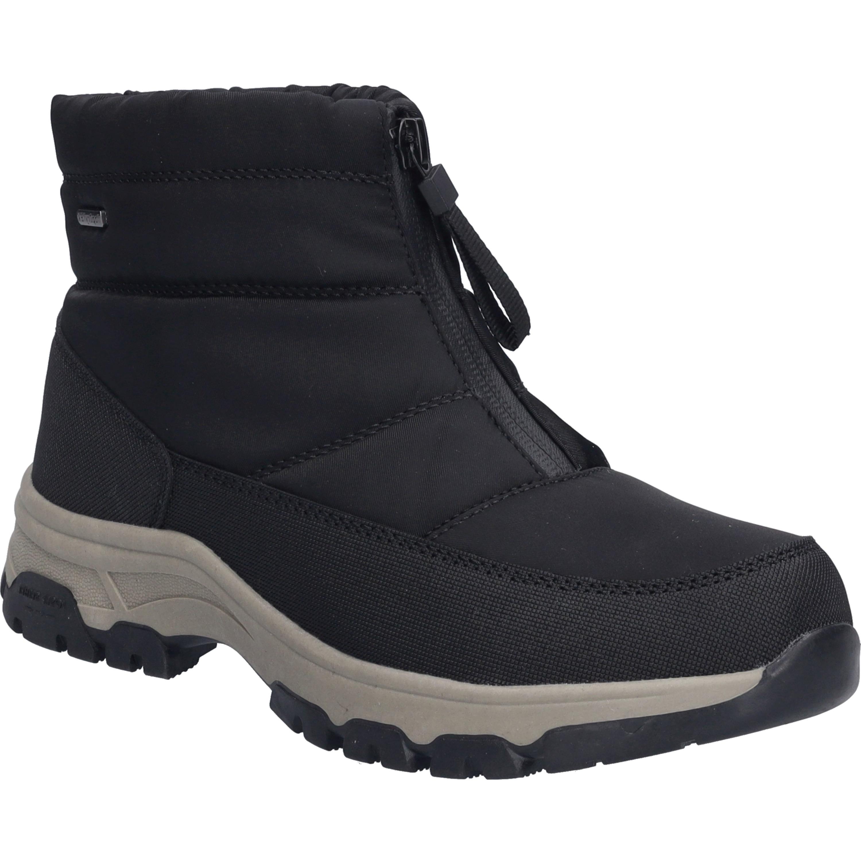 Stiefelette Josef Seibel "Davos 53, Schwarz", Damen, Gr. 41, Schwarz, Obermaterial: 100% Synthetik Synthetic., Schuhe Stiefelette