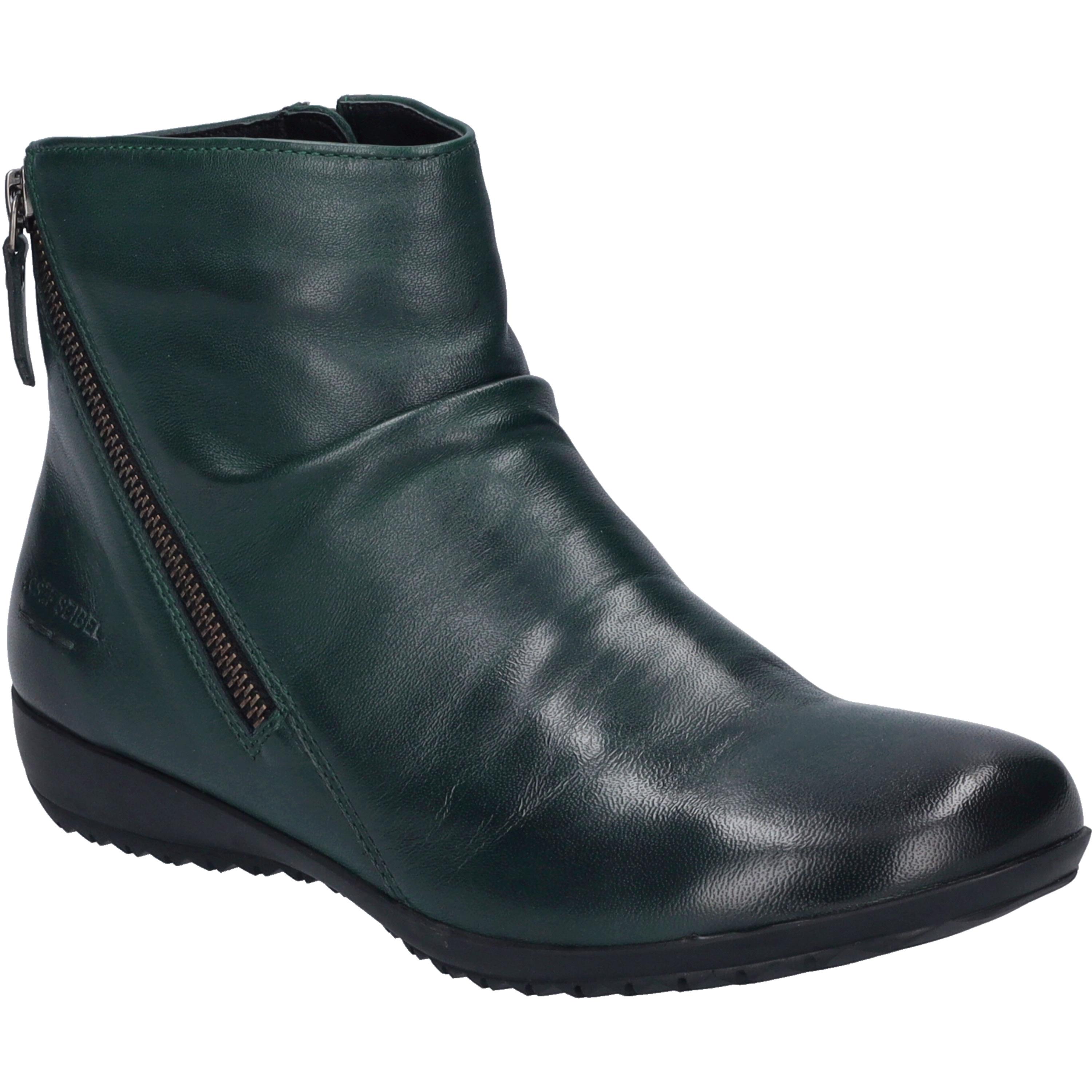 Stiefelette Josef Seibel "Naly 61, Petrol", Damen, Gr. 40, Blau (Petrol), Obermaterial: 100% Rindsleder Leather Cow., Schuhe Stiefelette