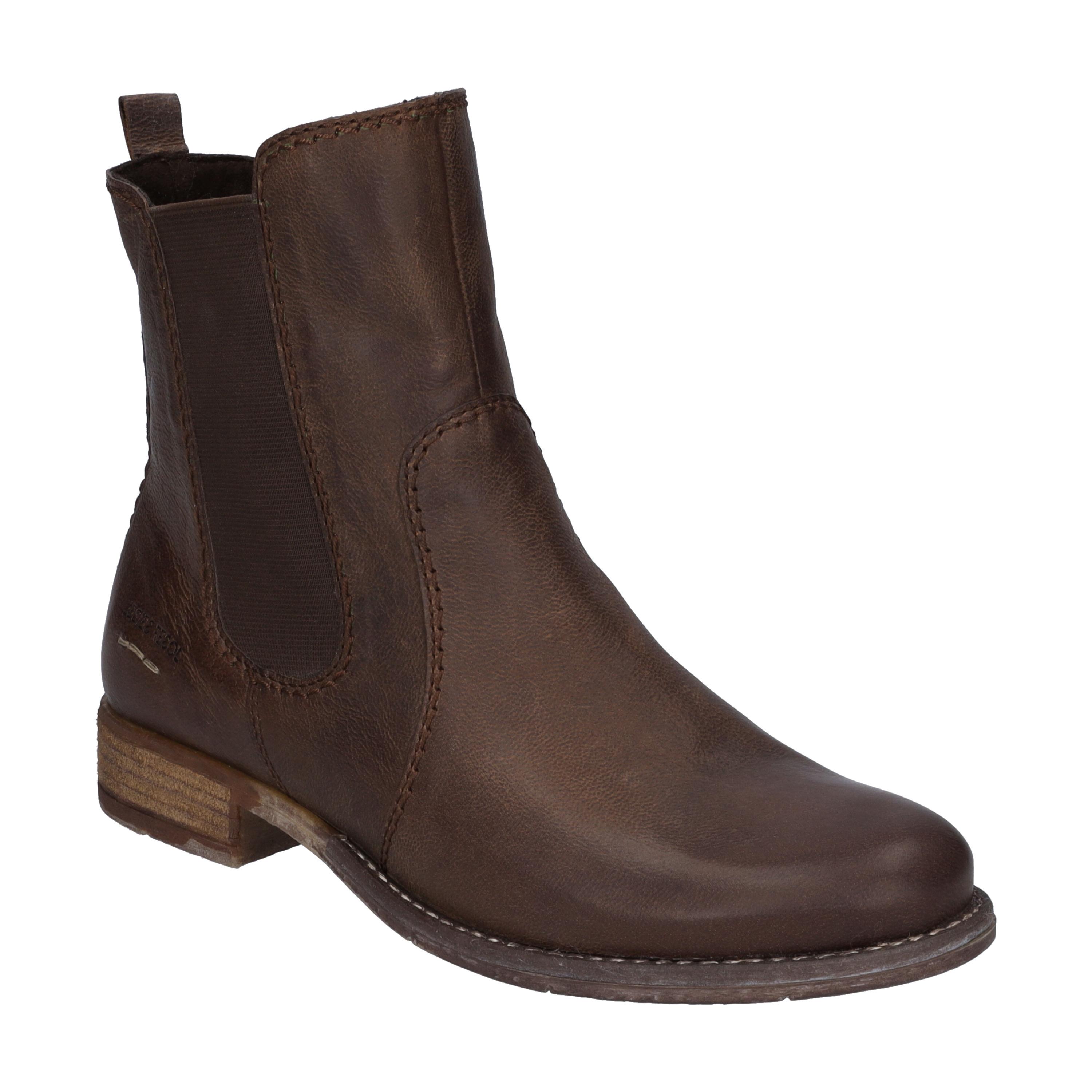 Stiefelette Josef Seibel "Sienna 80, Moro", Damen, Gr. 39, Braun (Moro), Obermaterial: 100% Rindsleder Leather Cow., Schuhe Stiefelette