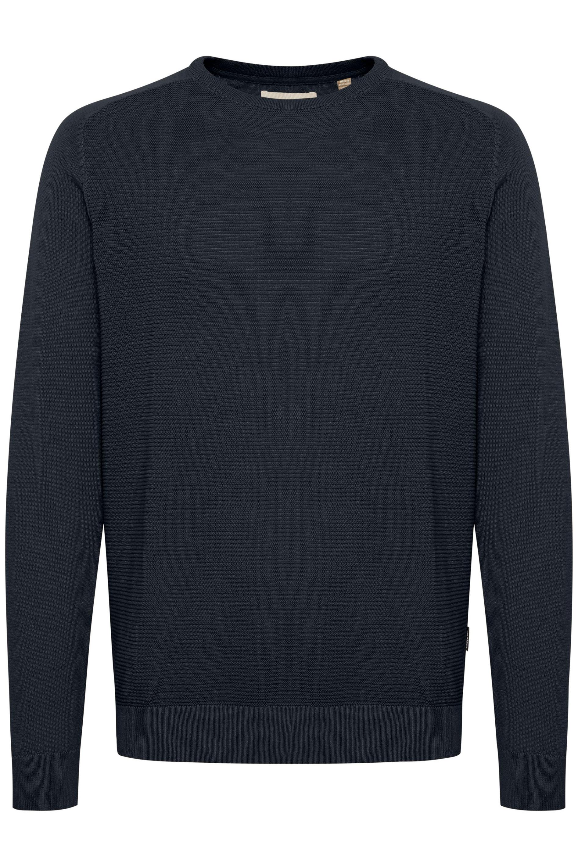 Strickfleece-Pullover Blend "Strickpullover Bhpullover", Herren, Gr. M, Schwarz, Obermaterial: 100% Polyester Pes., Pullover