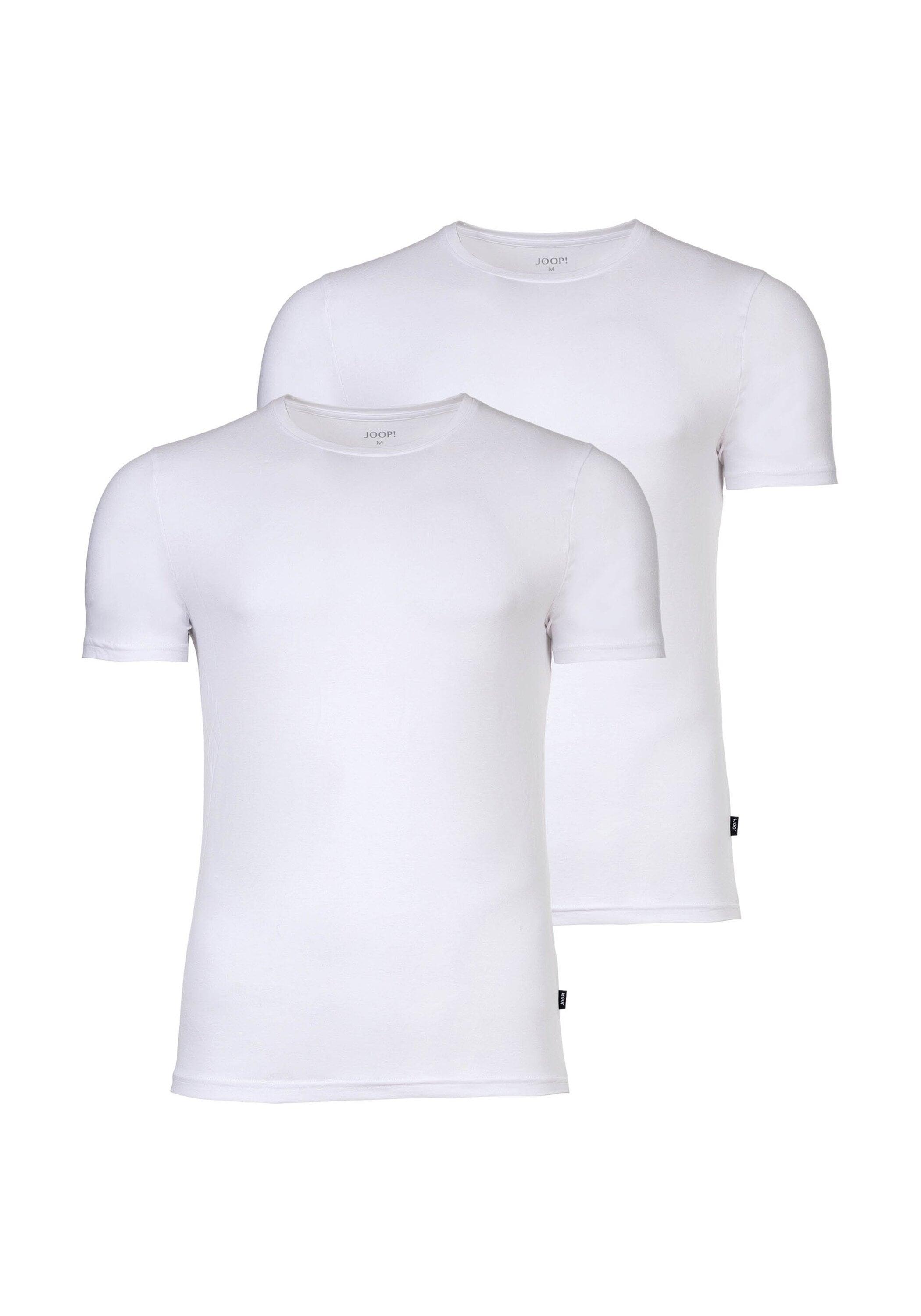 T-Shirt Joop "T-Shirt Everyday 2Er Pack", Herren, Gr. Xl, Weiß, Obermaterial: 95% Baumwolle Co. 5% Elasthan El., Shirts T-Shirt