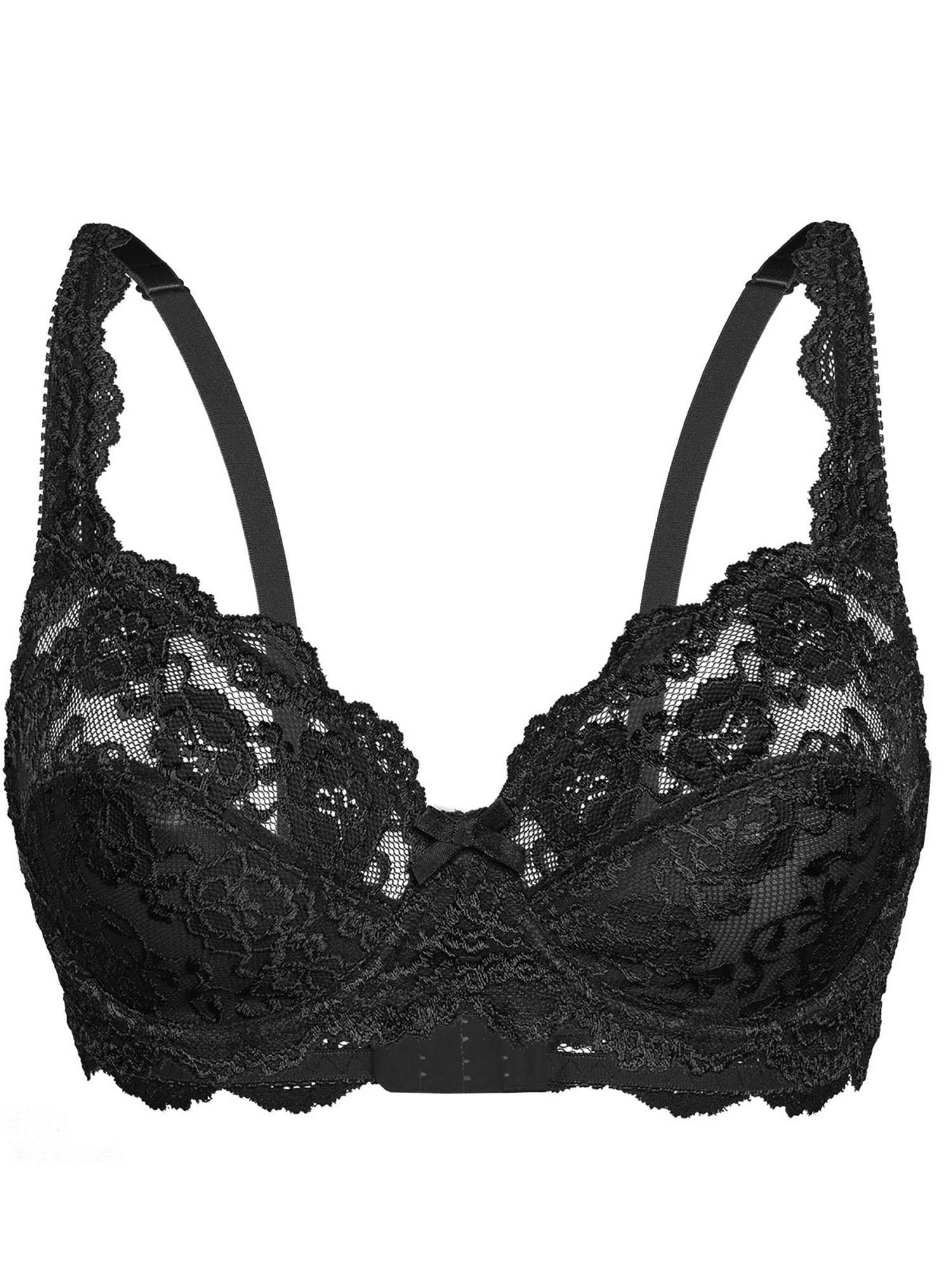 BüGel-Bh Sassa "BüGel BH Classic Lace", Damen, Gr. 100, Cup C, Schwarz, Spitze, Obermaterial: 90% Polyamid Pa. 10% Elasthan El., Bhs BüGel-Bh