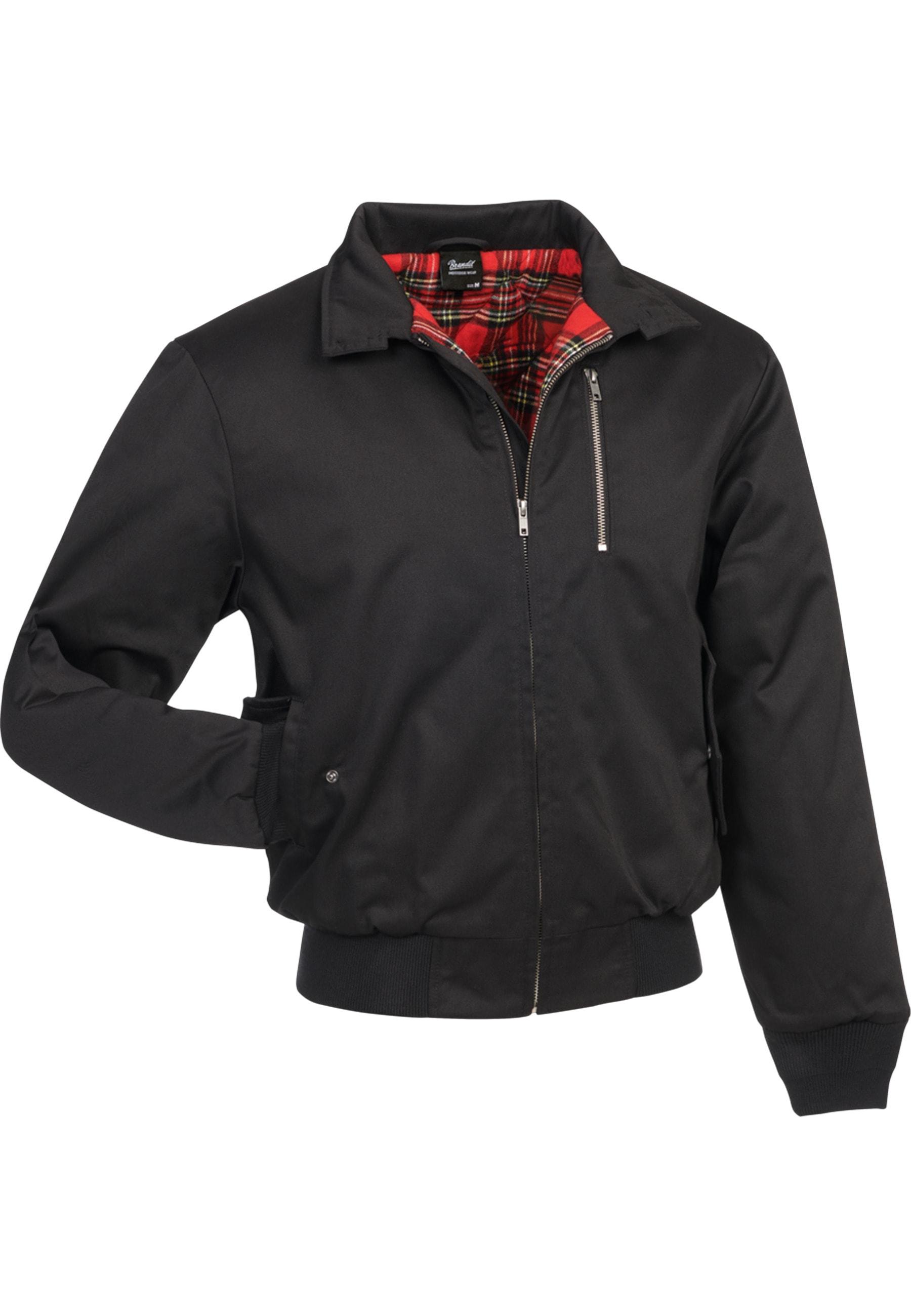 Winterjacke Brandit "Brandit Herren Lord Canterbury Winter", Herren, Gr. 4XL, Schwarz, 65% Polyester, 35% Baumwolle, Kariert, Normal, Amerikanischer Ausschnitt, Jacken Winterjacke