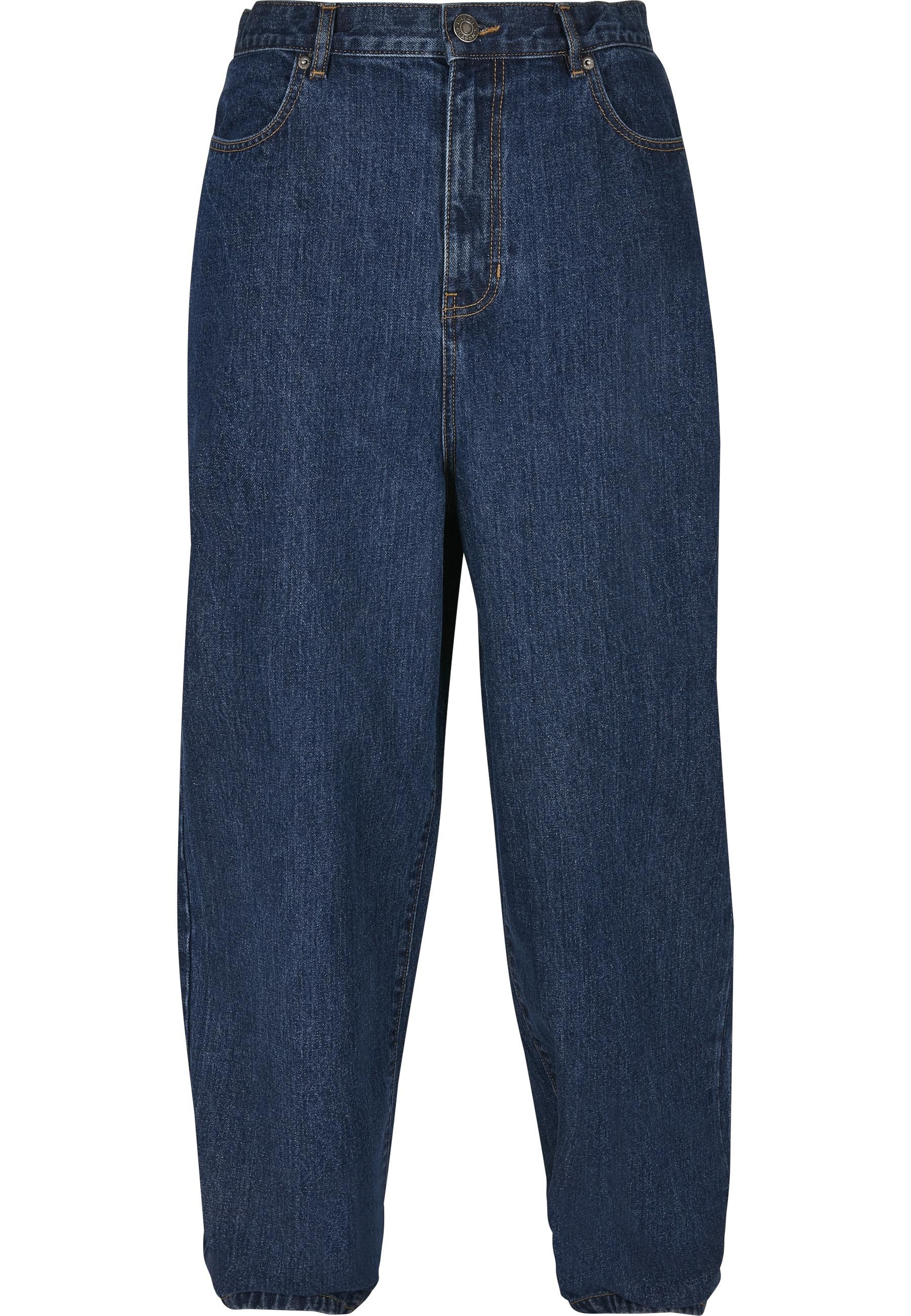 Bequeme Jeans Urban Classics "Urban Classics Herren 90‘S Jeans", Herren, Gr. 30, NormalgrößEn, Midindigo Washed, 100% Baumwolle, Unifarben, Jeans