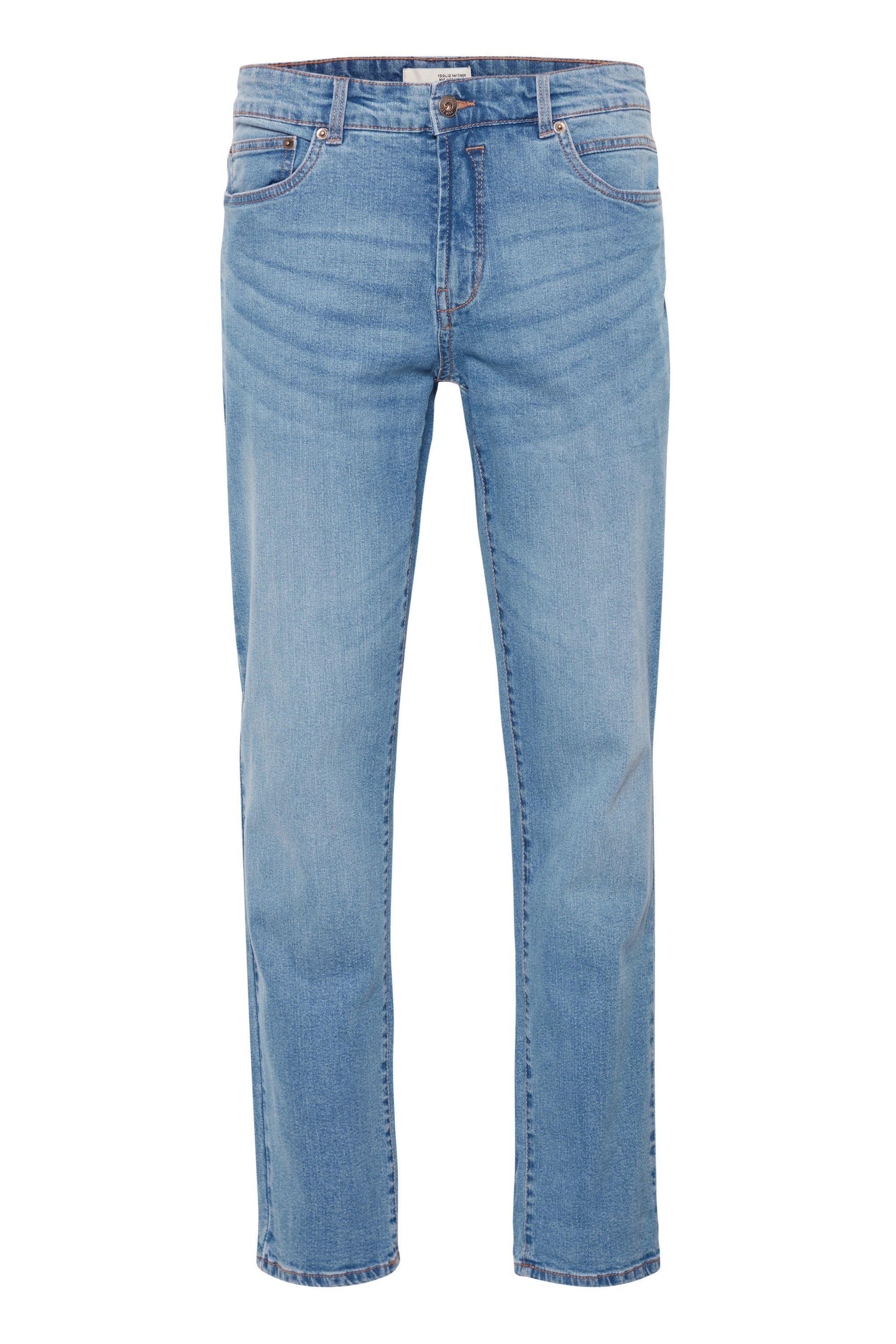5-Pocket-Jeans Solid "5-Pocket-Jeans Sdryder", Herren, Gr. 30, LäNge 34, Blau (Light Blau Denim), Obermaterial: 98% Baumwolle Co. 2% Elasthan El., Hosen 5-Pocket-Jeans