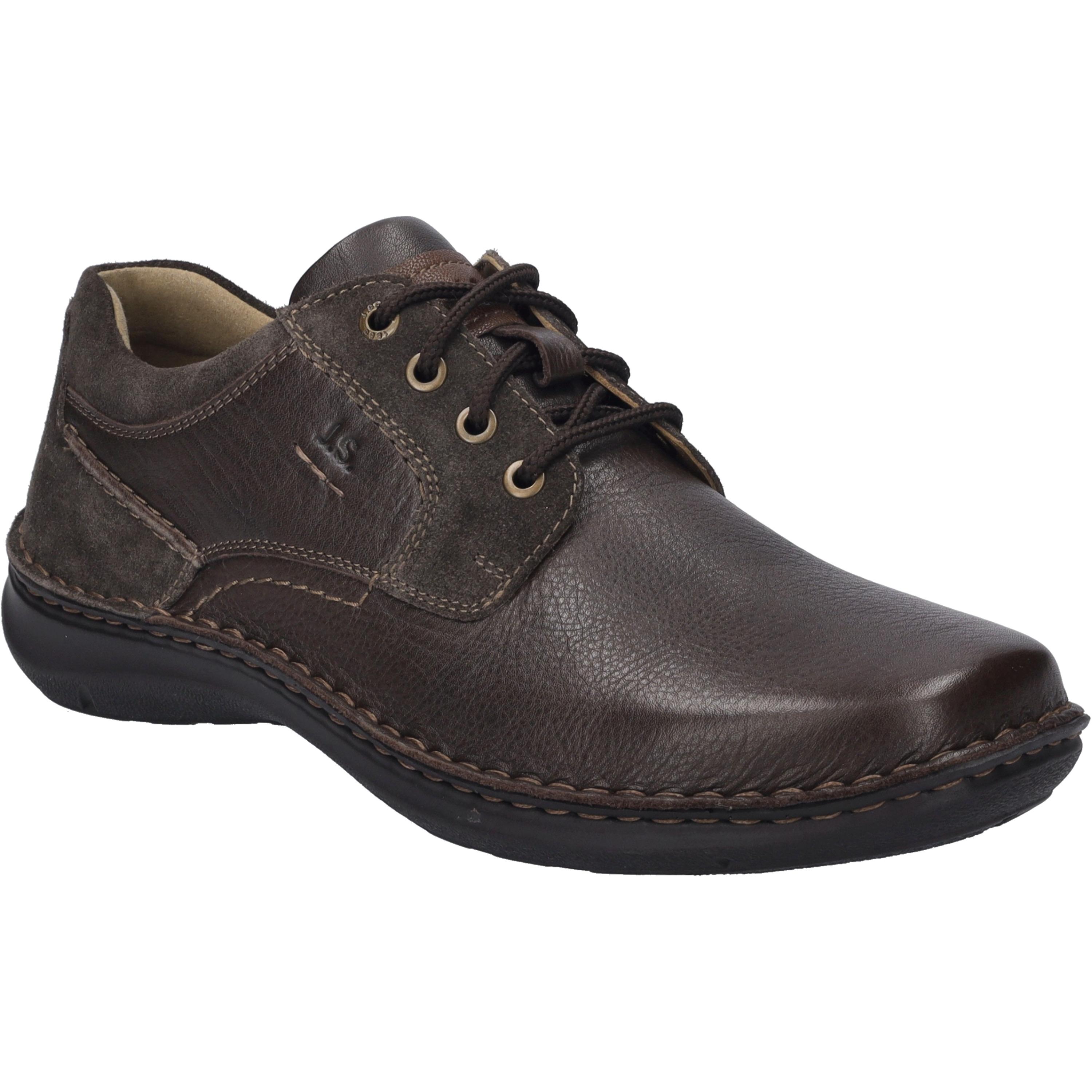 SchnüRschuh Josef Seibel "New Anvers 06, Moro", Herren, Gr. 43, Braun (Moro), Obermaterial: 100% Rindsleder Leather Cow., Schuhe SchnüRschuh