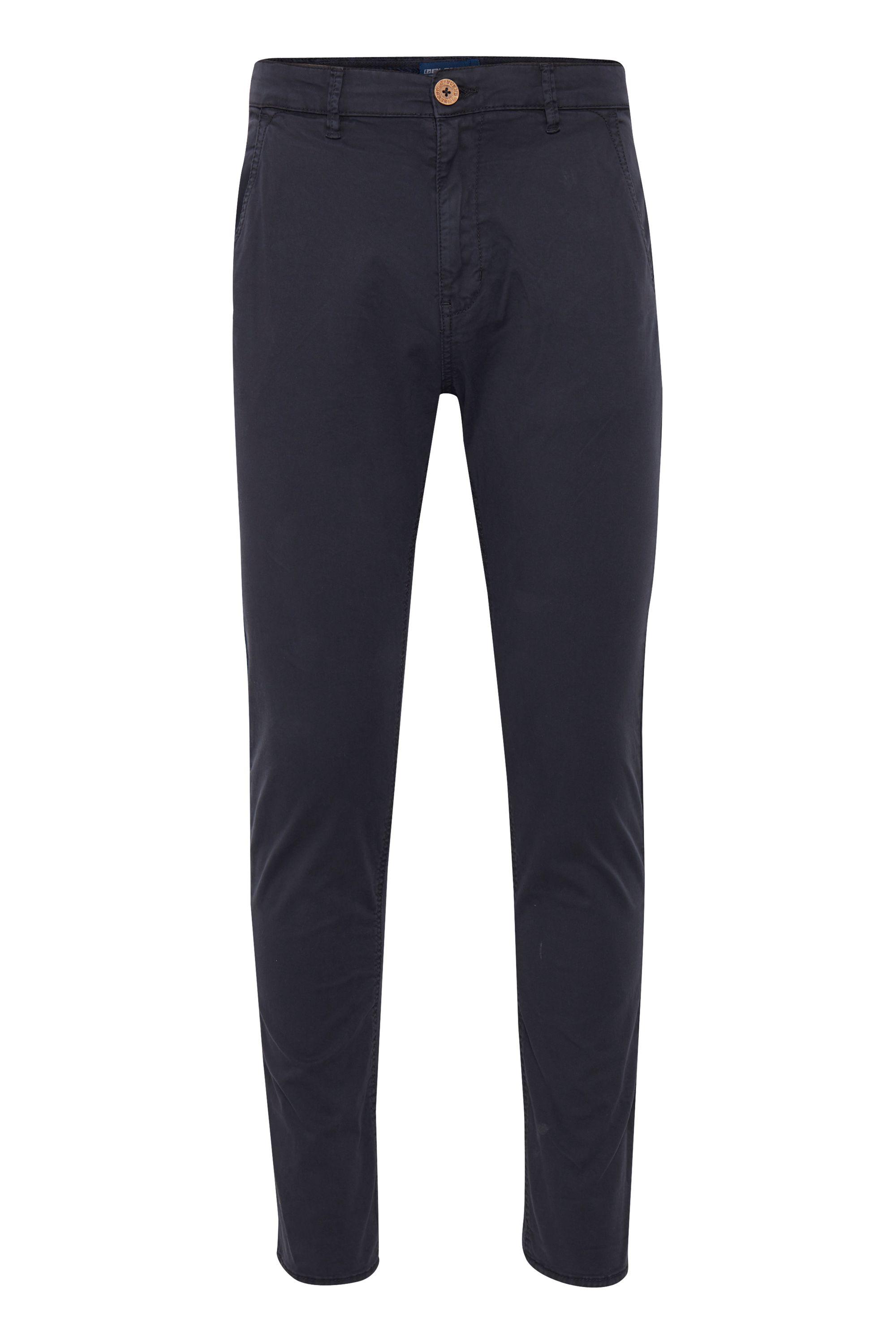 Chinohose Blend "Chinohose Bhnight", Herren, Gr. 30, LäNge 34, Blau (Schwarz Navy Blau), Obermaterial: 98% Baumwolle Co. 2% Elasthan El., Hosen Chinohose