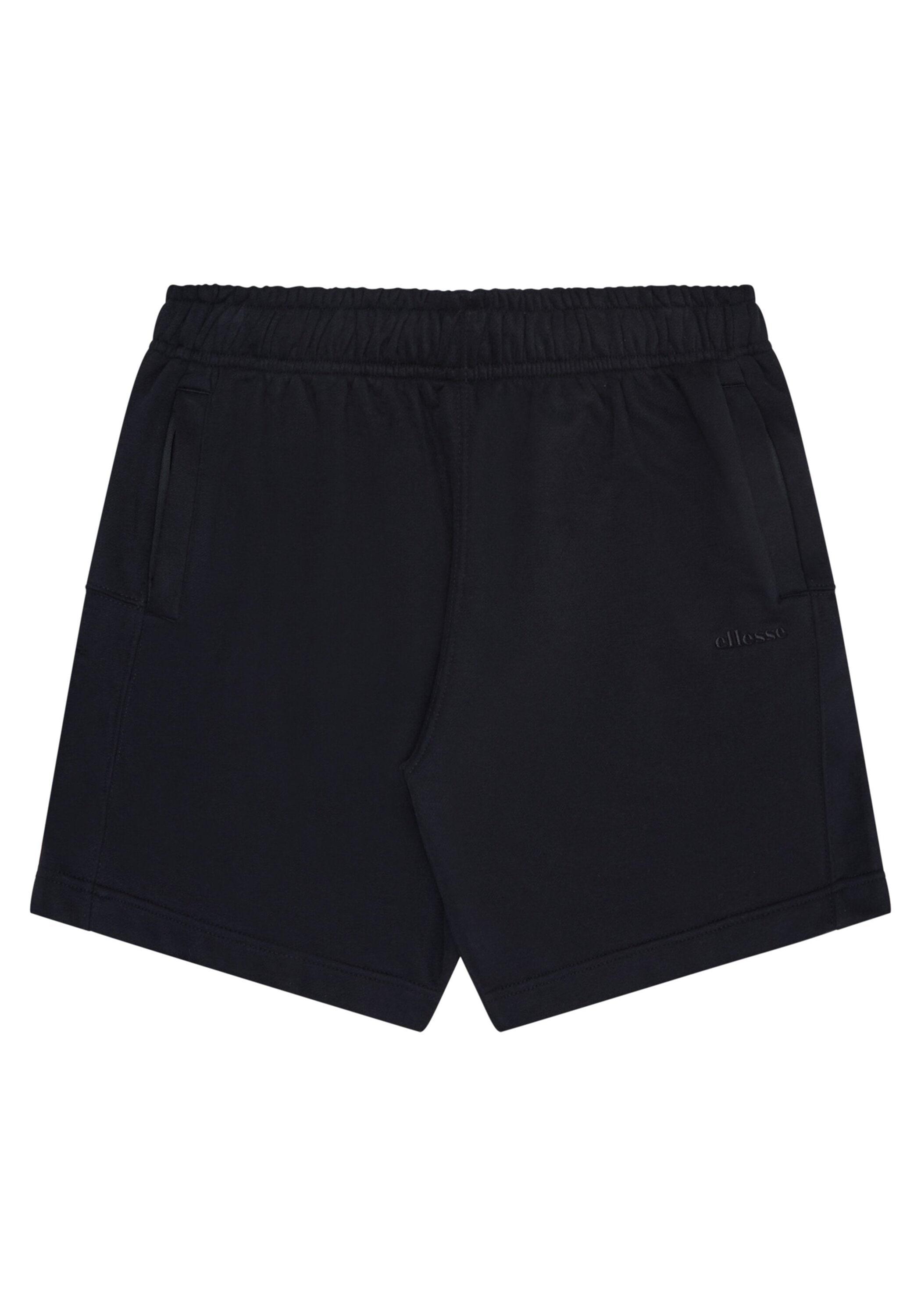 Shorts Ellesse "Shorts Zanica Short", Herren, Gr. L, N-Gr, Schwarz, Obermaterial: 85% Baumwolle Co. 15% Polyester Pes., Hosen Shorts