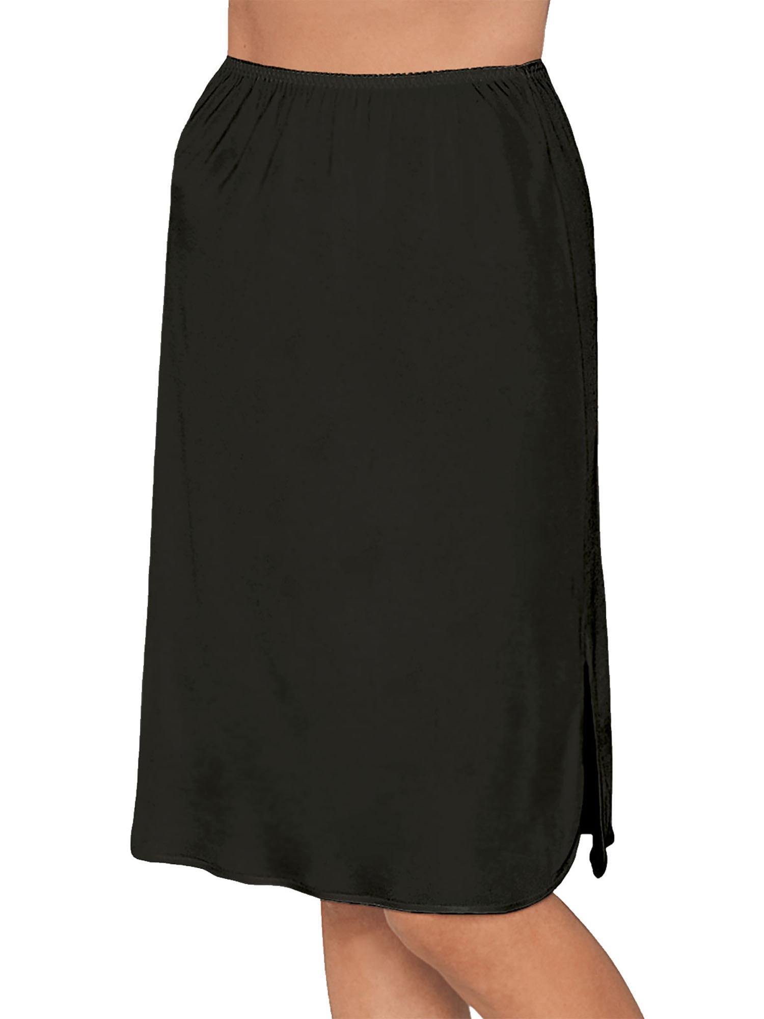 Unterrock Nina Von C. "Halbrock LäNge 60 Cm Elegance", Damen, Gr. 40, Schwarz, Obermaterial: 81% Viskose Cv. 19% Polyester Pes., RöCke Unterrock