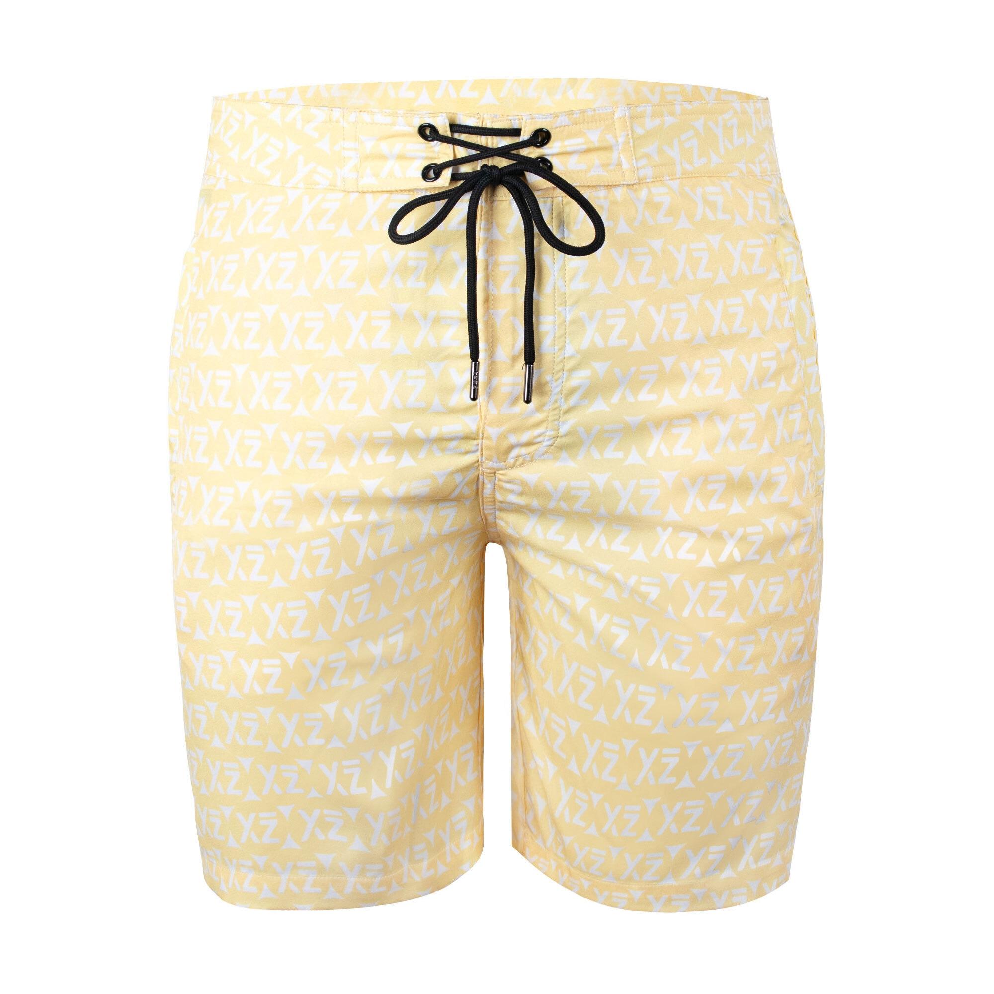 Badeshorts Yeaz "Badeshorts Dazzers", Herren, Gr. Xl, Us, Gelb, Obermaterial: 97% Polyester Pes. 3% Elasthan El., Badehosen Badeshorts