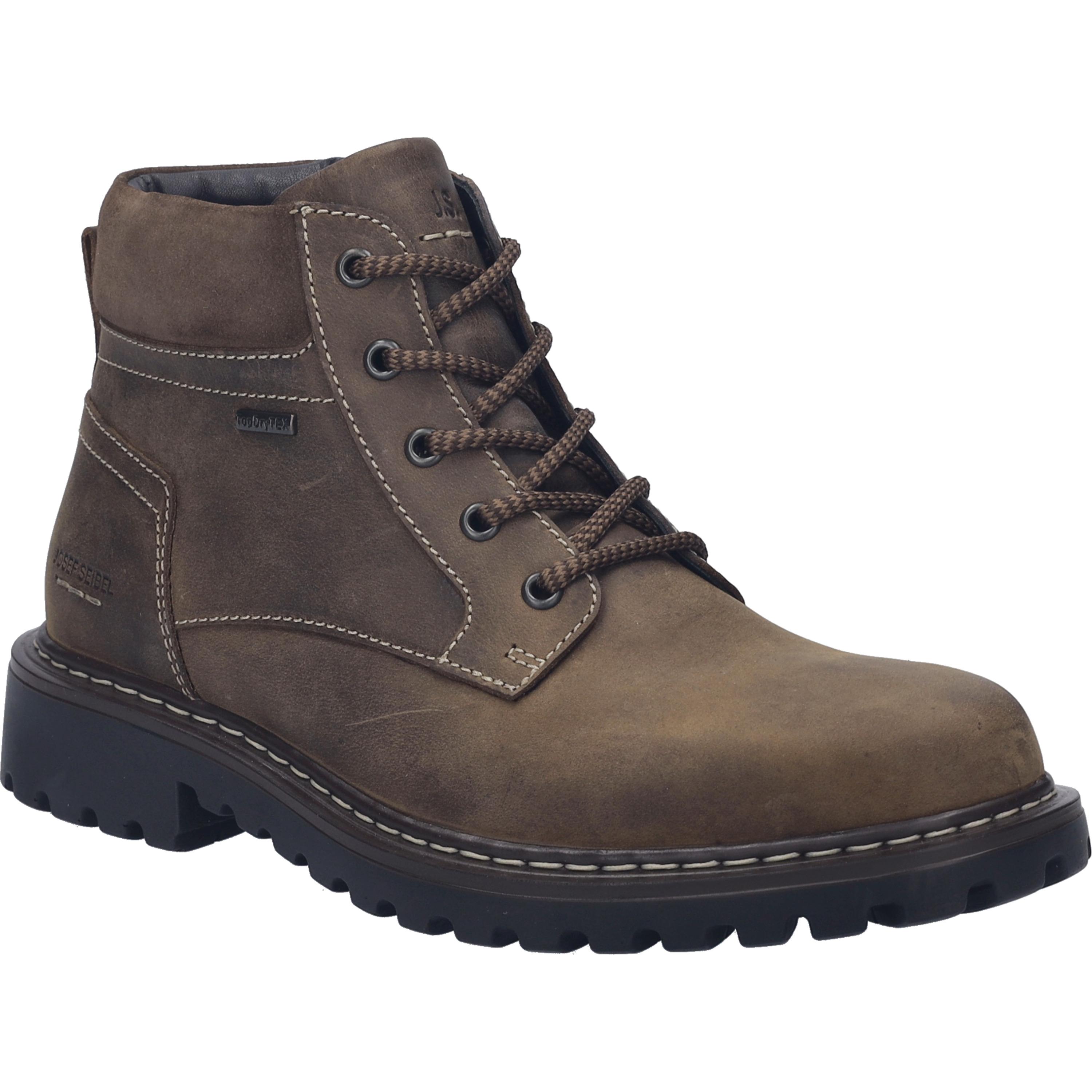 Stiefelette Josef Seibel "Chance 66, Brasil", Damen, Gr. 47, Braun (Brasil), Obermaterial: 100% Rindsleder Leather Cow., Schuhe Stiefelette