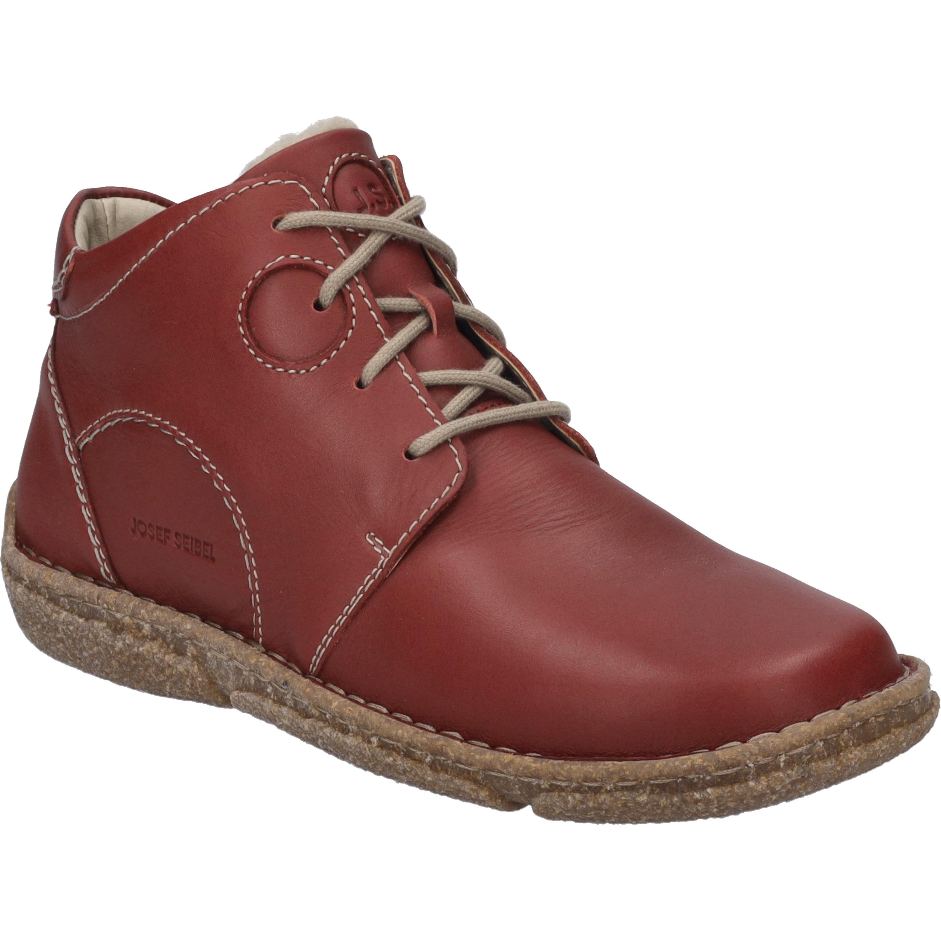 Stiefelette Josef Seibel "Neele 46, Hibiscus", Damen, Gr. 38, Braun (Hibiscus), Obermaterial: 100% Rindsleder Leather Cow., Schuhe Stiefelette