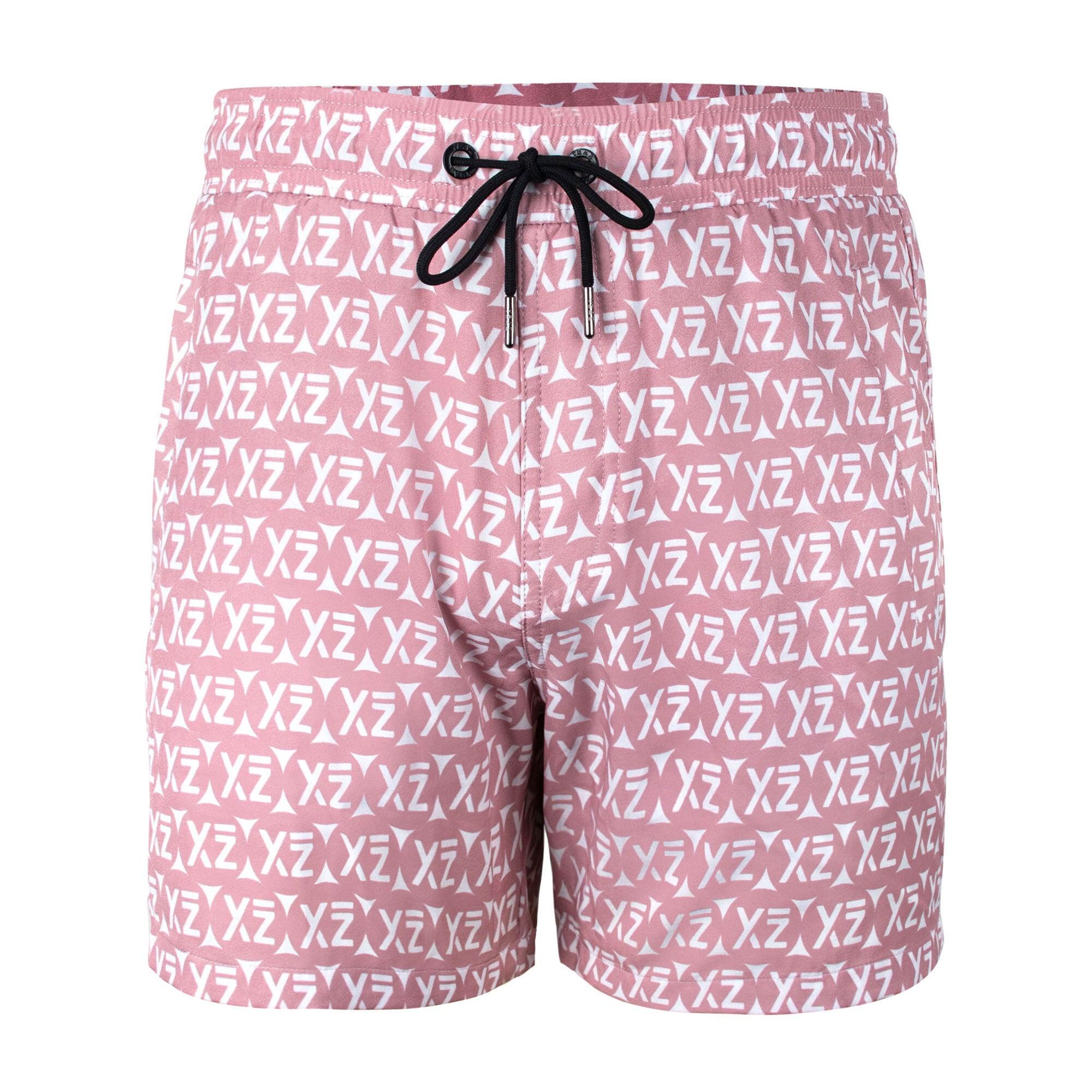 Badeshorts Yeaz "Badeshorts Seashey", Herren, Gr. Xxl, Us, Pink, Obermaterial: 97% Polyester Pes. 3% Elasthan El., Badehosen Badeshorts