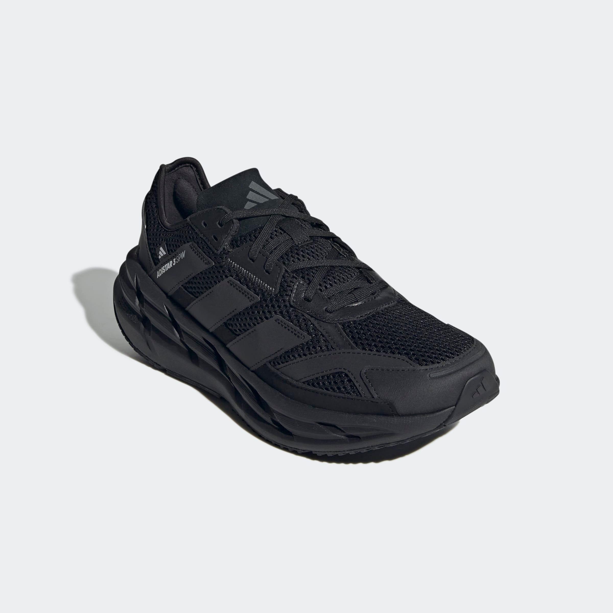 Sneaker adidas Sportswear "Adistar 3 Sportswear", Herren, Gr. 46, Core Schwarz, Core Schwarz, Grau Six, Leder, Textil, Schuhe Sneaker